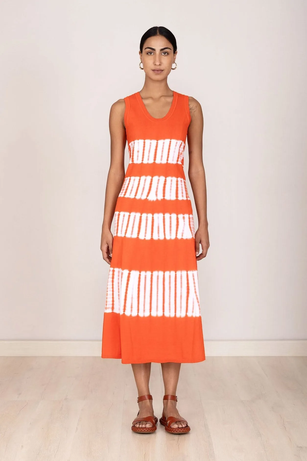 Genoa Tie-Dye Dress Sunset sold by Banjanan product image thumbnail 2