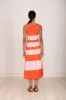Genoa Tie-Dye Dress Sunset sold by Banjanan