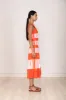 Genoa Tie-Dye Dress Sunset sold by Banjanan