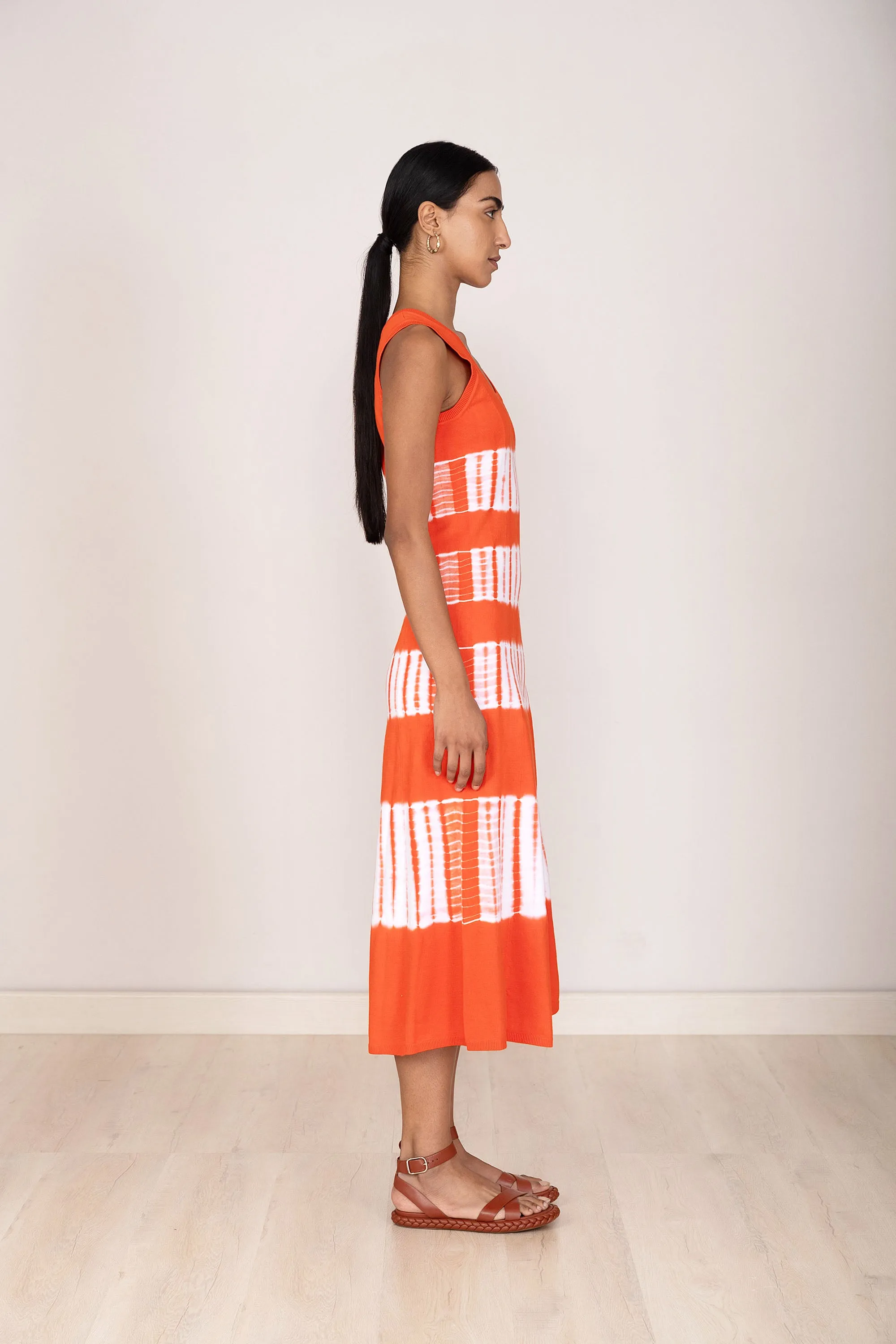 Genoa Tie-Dye Dress Sunset sold by Banjanan product image thumbnail 4