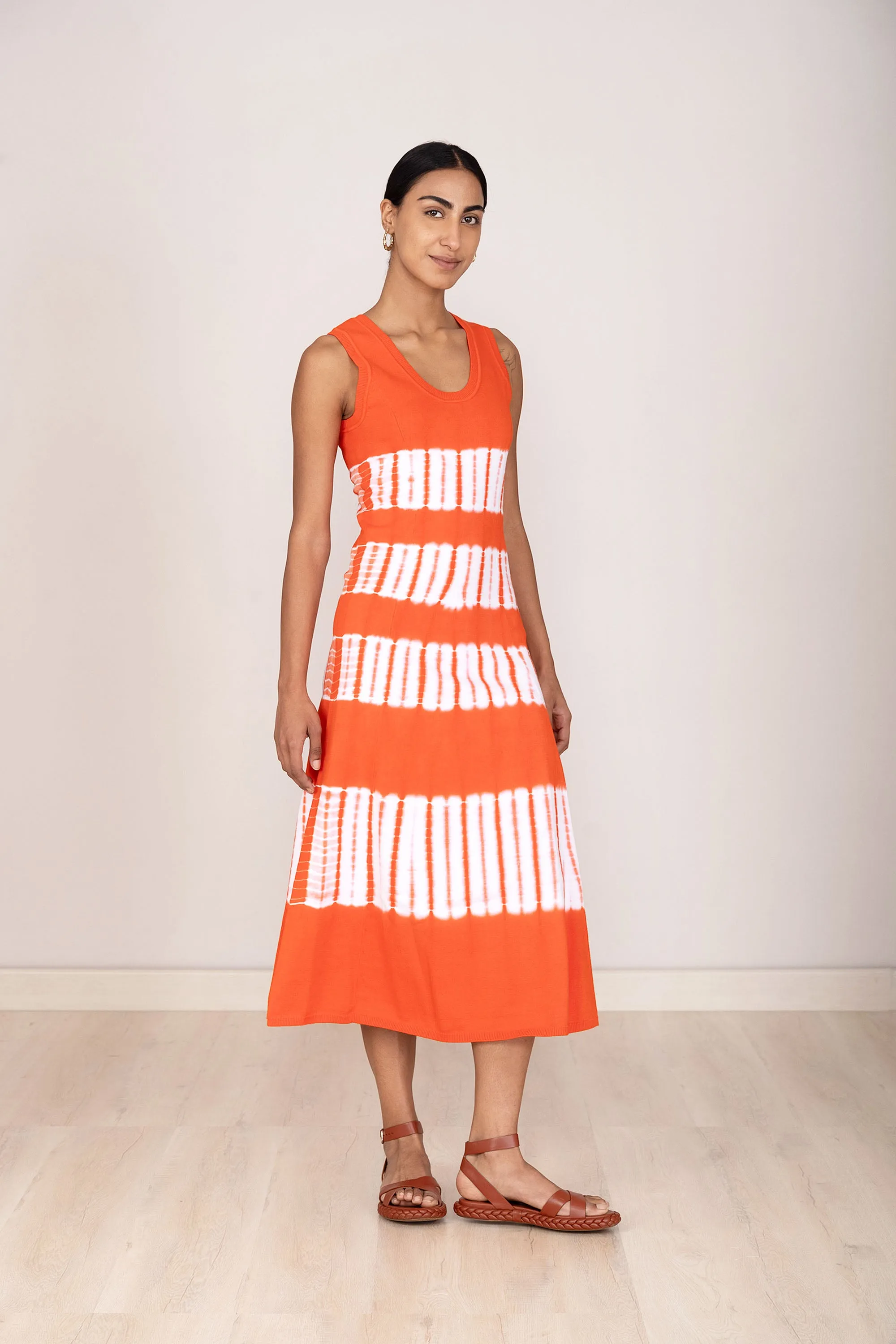 Genoa Tie-Dye Dress Sunset sold by Banjanan product image thumbnail 5