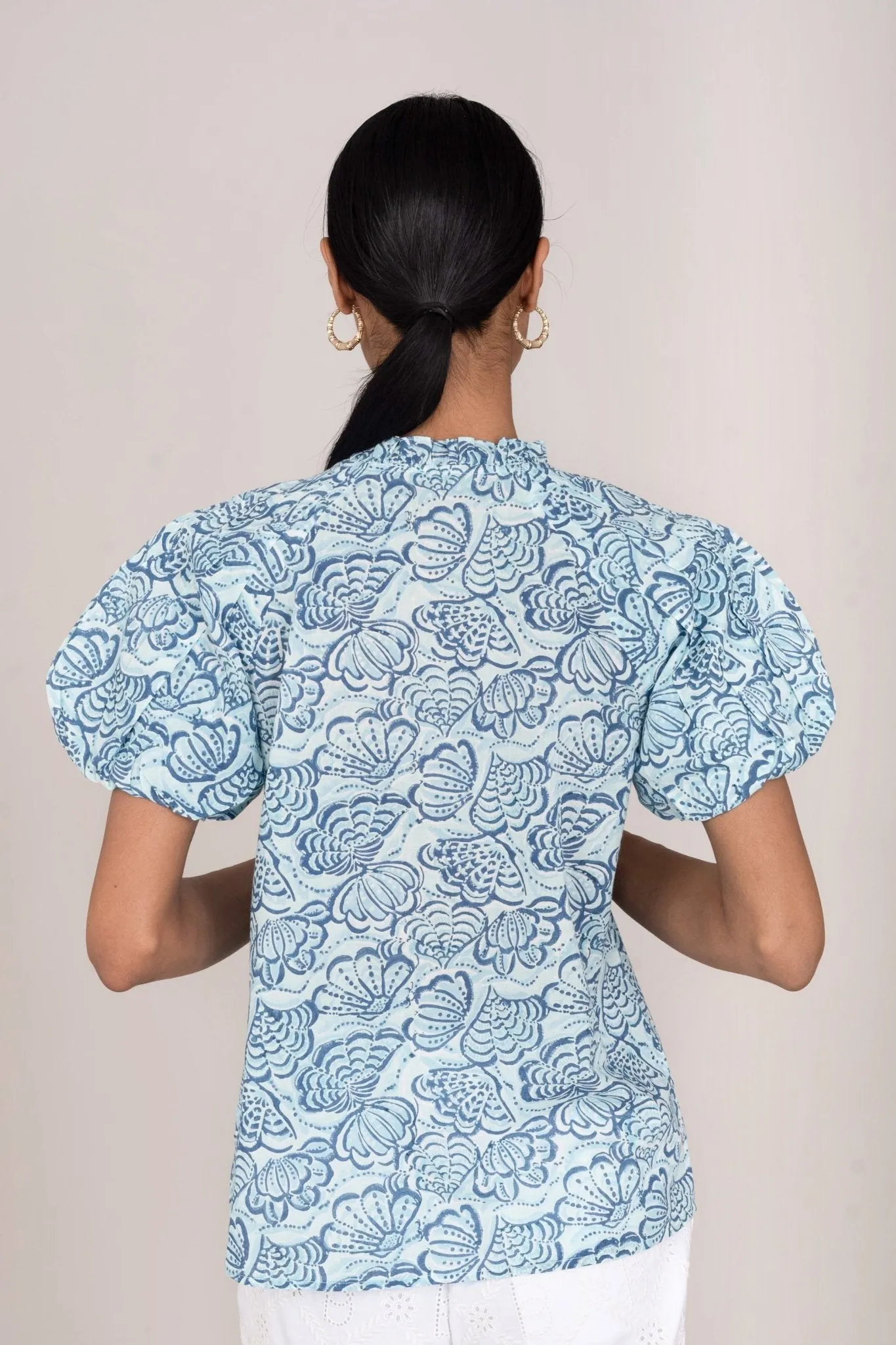 Tammy Top Shell Aqua sold by Banjanan product image thumbnail 3