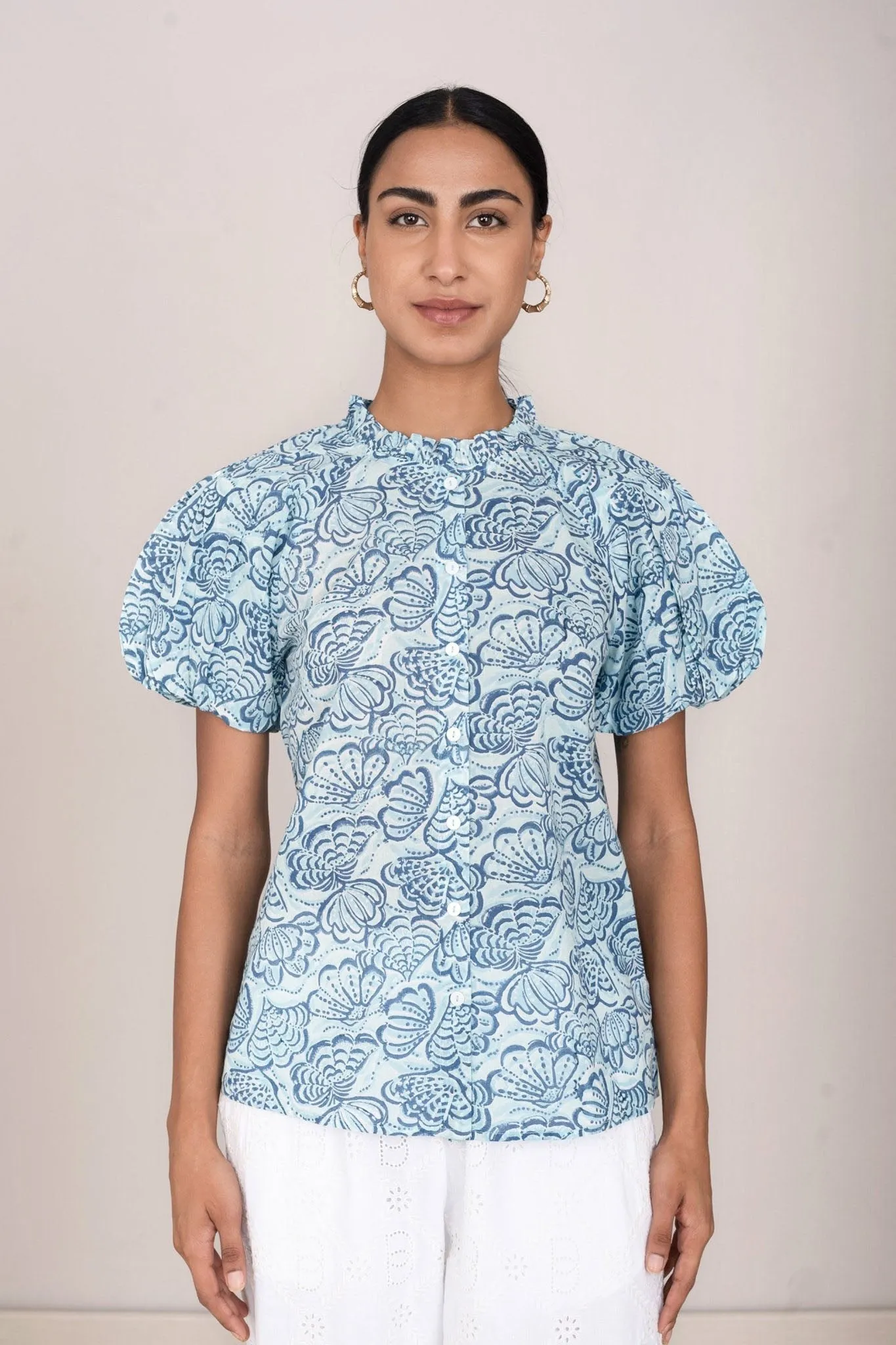 Tammy Top Shell Aqua sold by Banjanan product image thumbnail 2