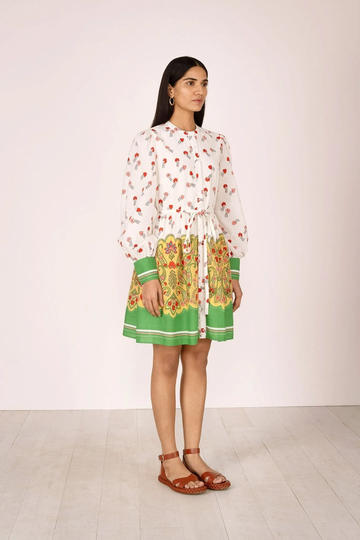Gizela Dress Paisley Ming sold by Banjanan product image thumbnail 5
