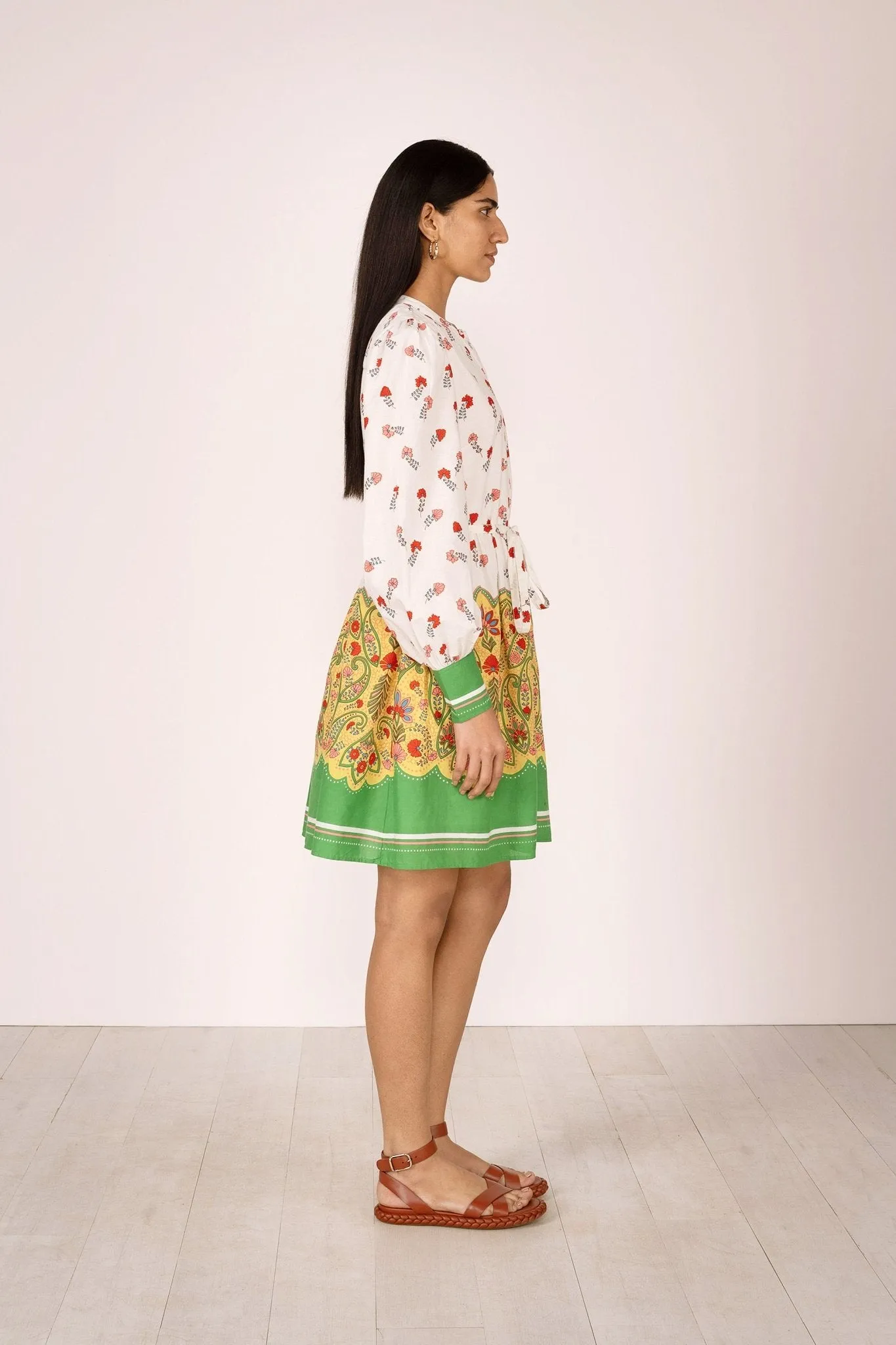 Gizela Dress Paisley Ming sold by Banjanan product image thumbnail 4