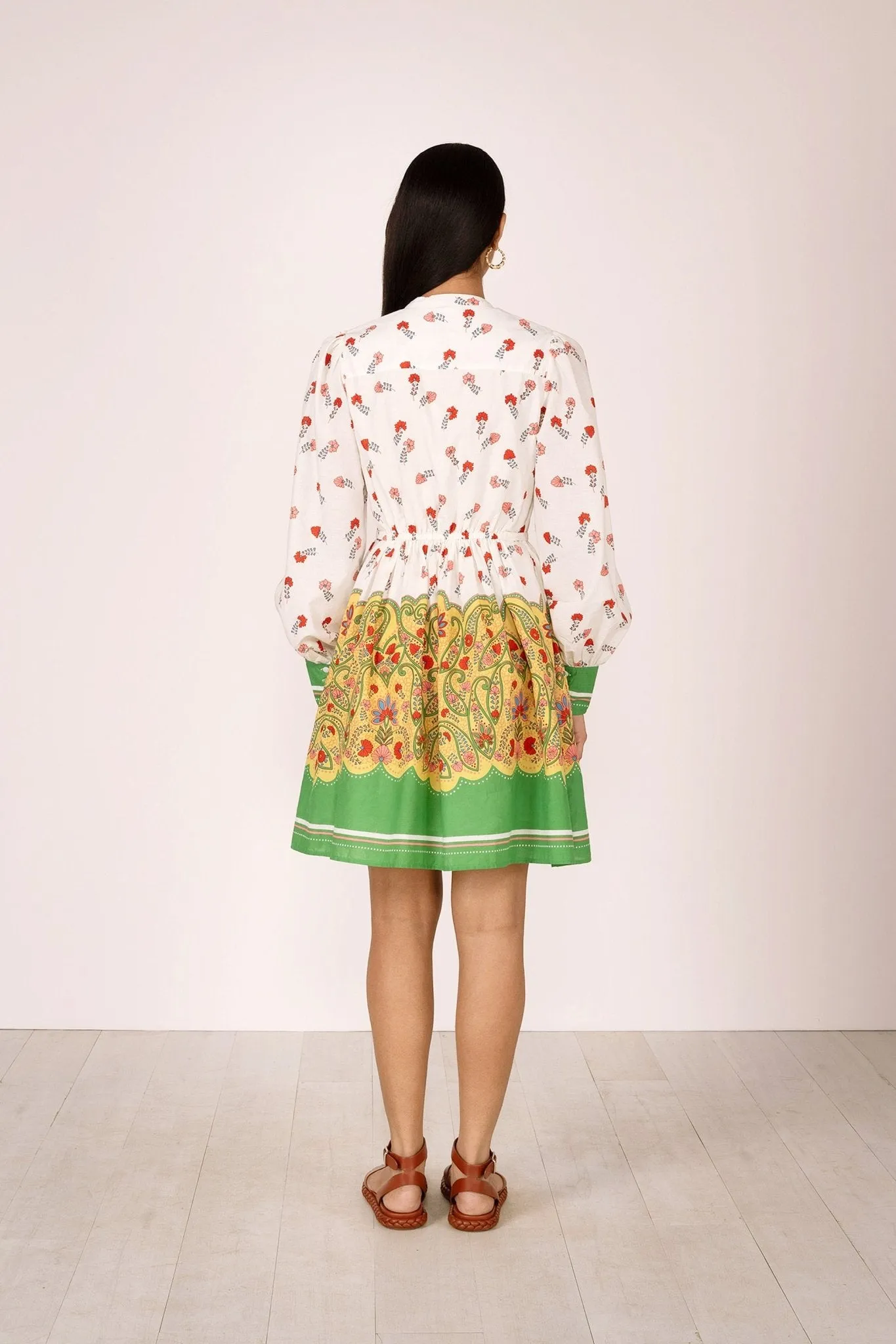 Gizela Dress Paisley Ming sold by Banjanan product image thumbnail 3