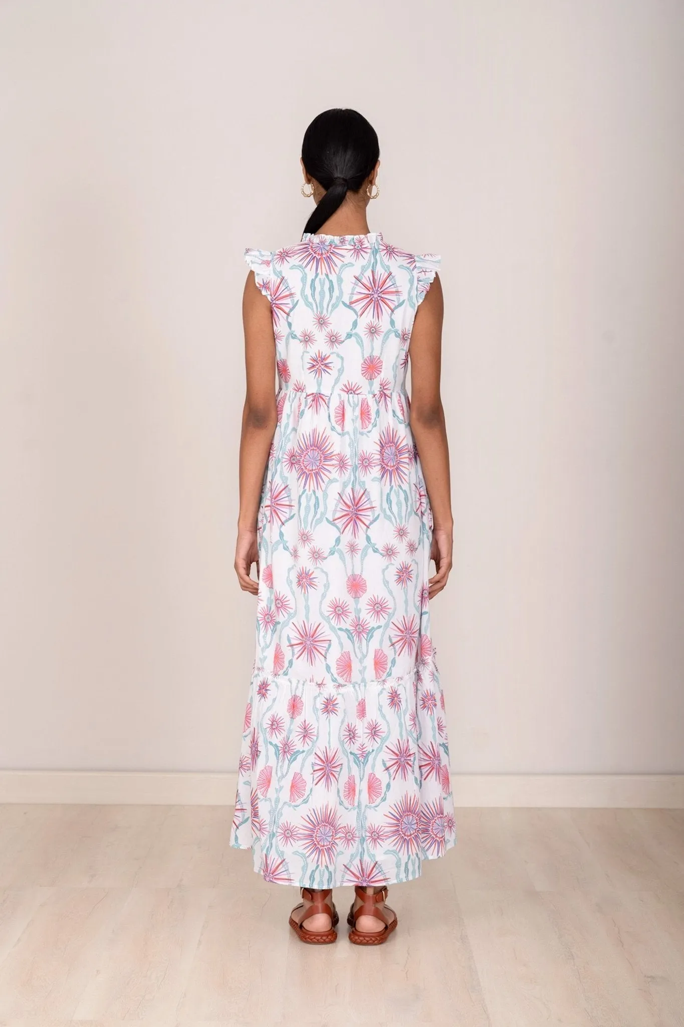 Constance Dress Anemone Glow sold by Banjanan product image thumbnail 3