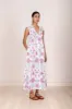 Constance Dress Anemone Glow sold by Banjanan