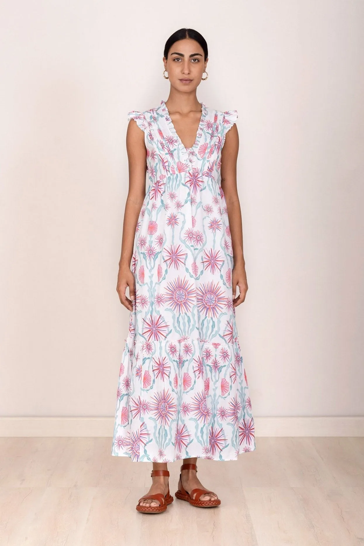 Constance Dress Anemone Glow sold by Banjanan product image thumbnail 2