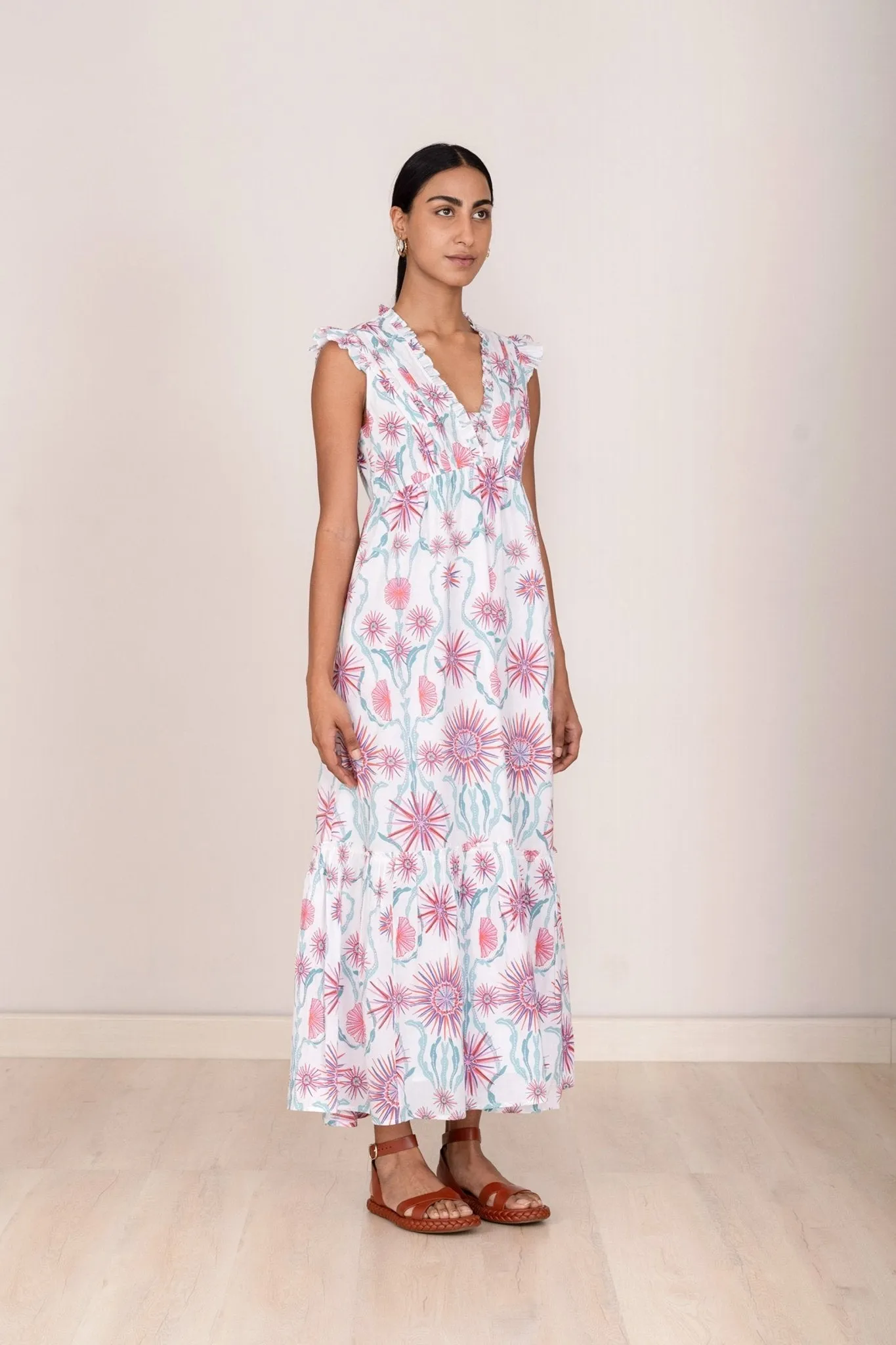 Constance Dress Anemone Glow sold by Banjanan product image thumbnail 5