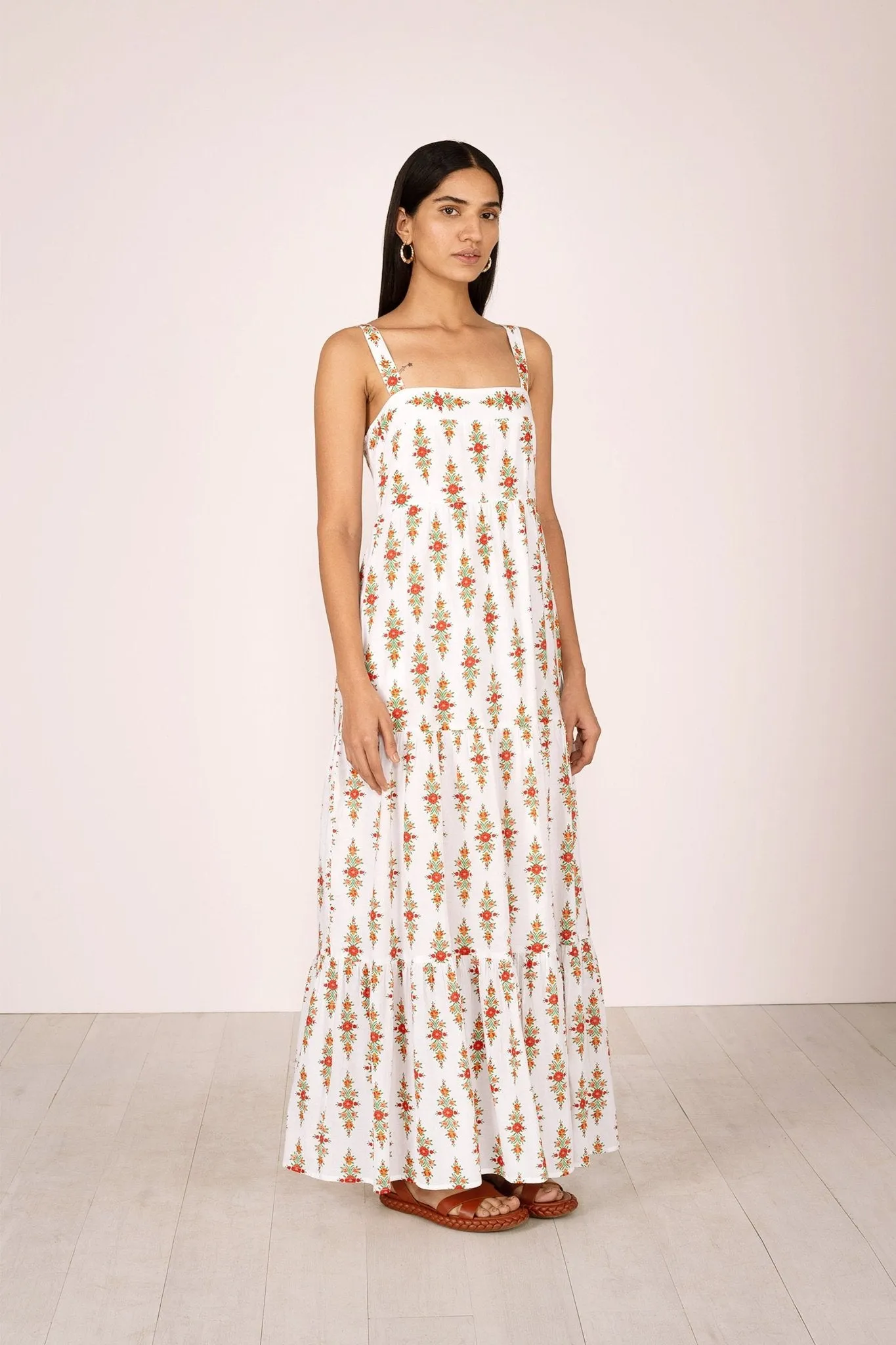 Daniella Dress Kashmir Trail Coconut sold by Banjanan product image thumbnail 5