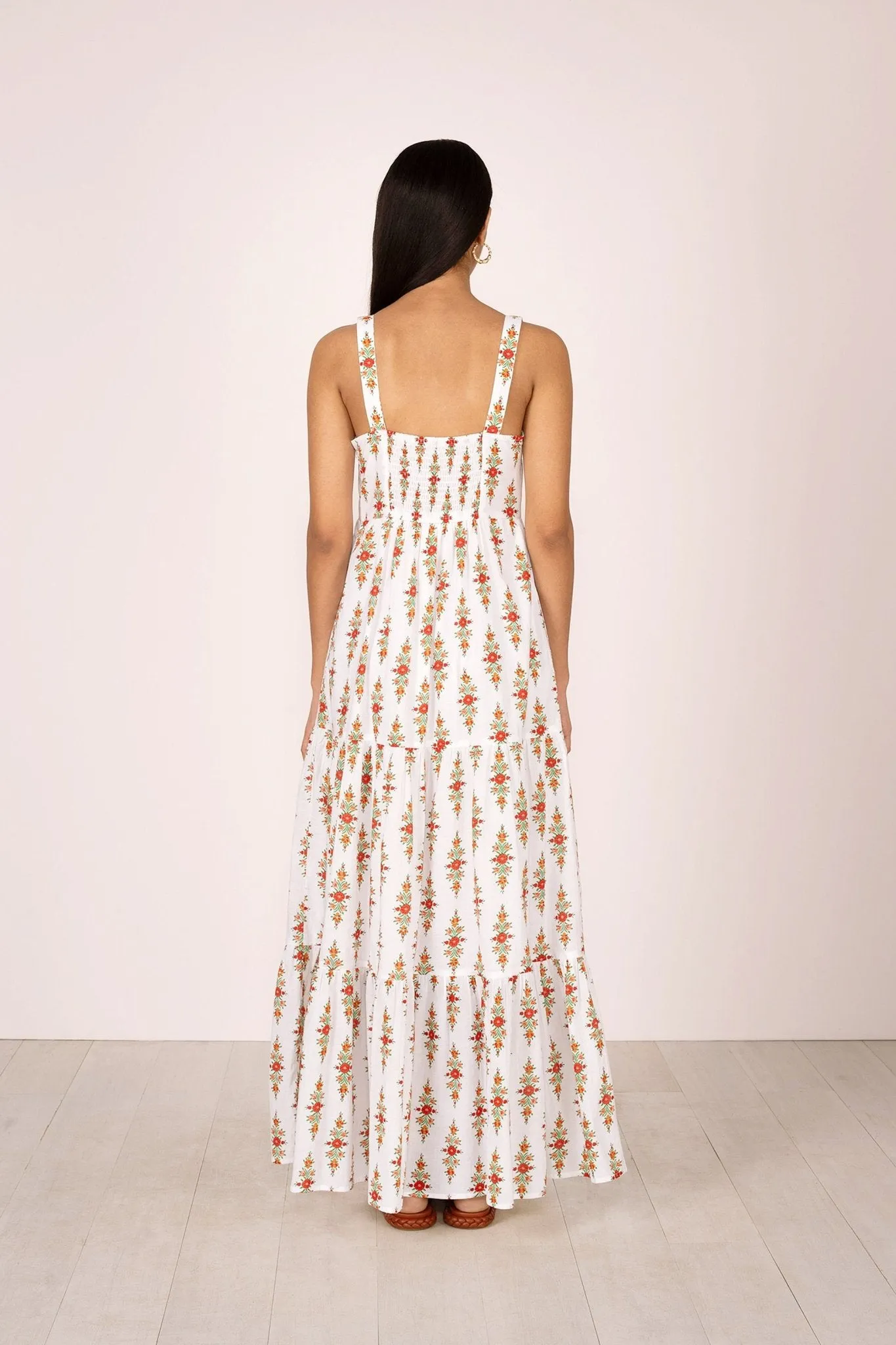 Daniella Dress Kashmir Trail Coconut sold by Banjanan product image thumbnail 3