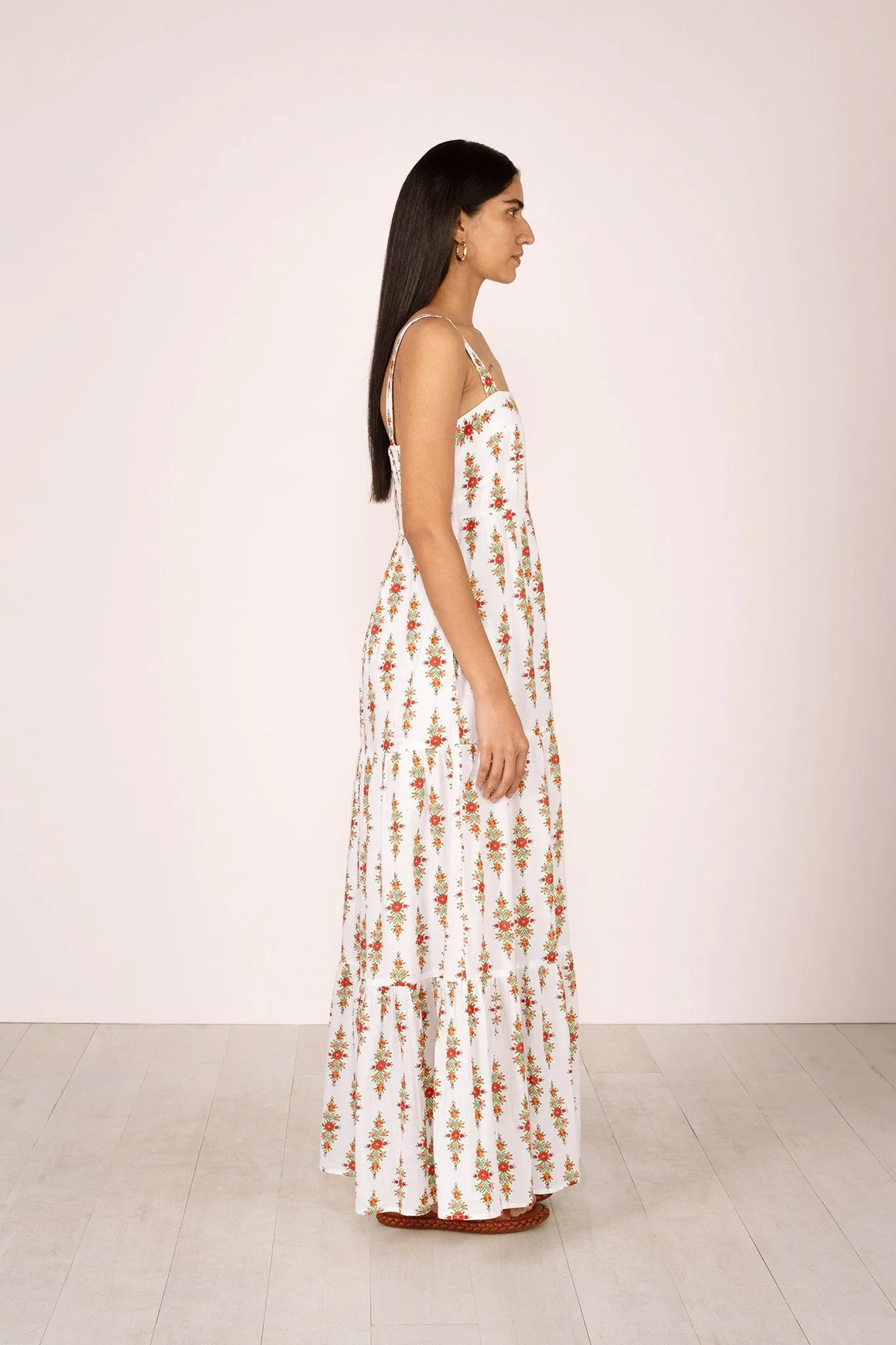 Daniella Dress Kashmir Trail Coconut sold by Banjanan product image thumbnail 4