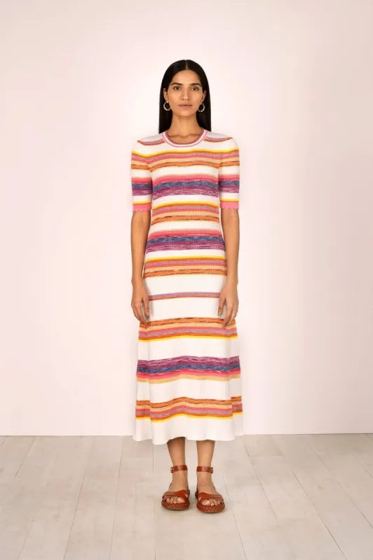 Calla Knit Dress Ombre sold by Banjanan