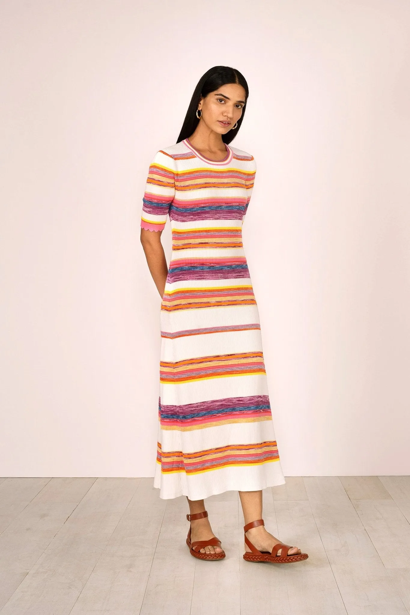Calla Knit Dress Ombre sold by Banjanan product image thumbnail 2