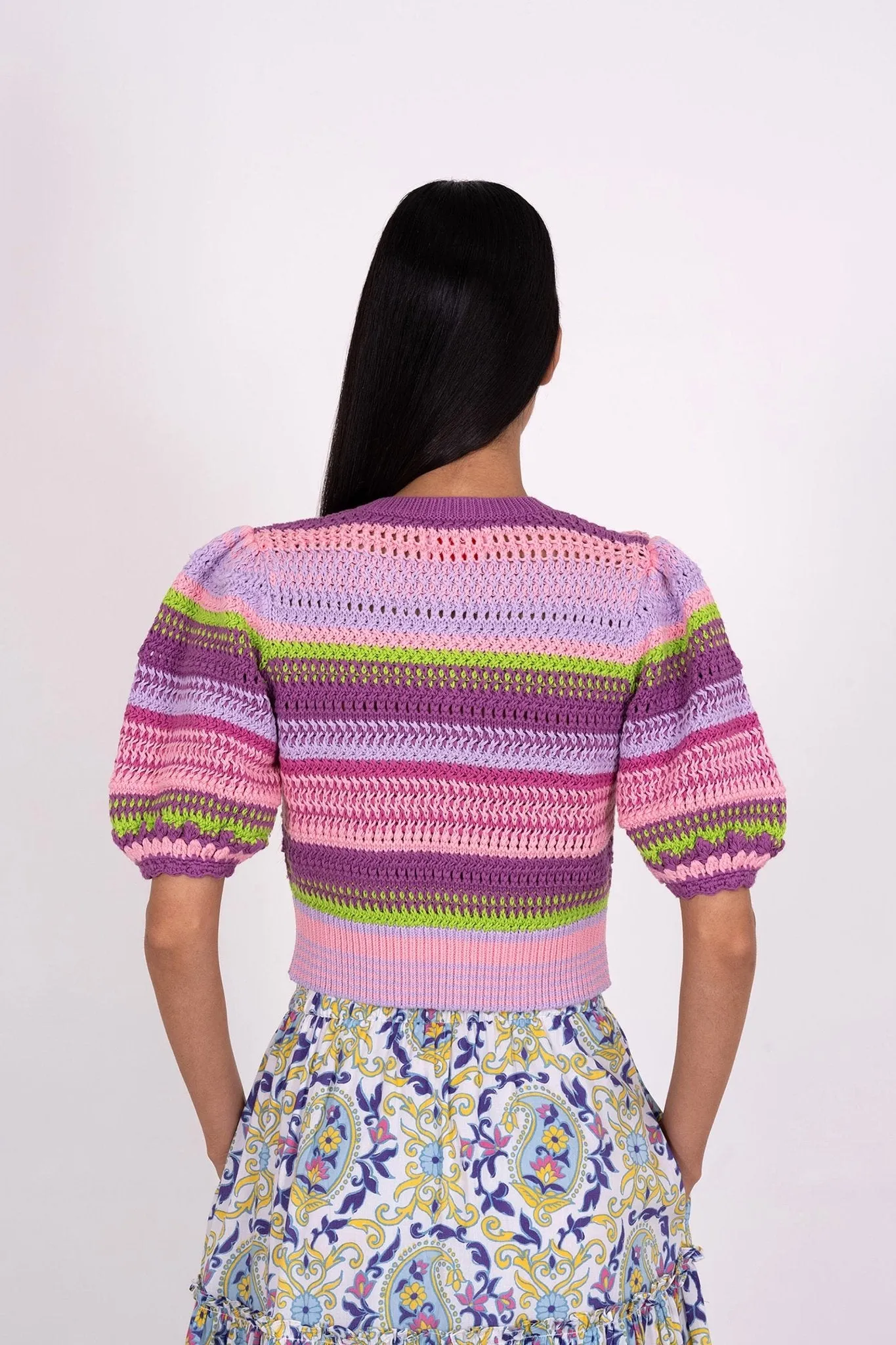 Celeste Cardigan Multi Weave sold by Banjanan product image thumbnail 3