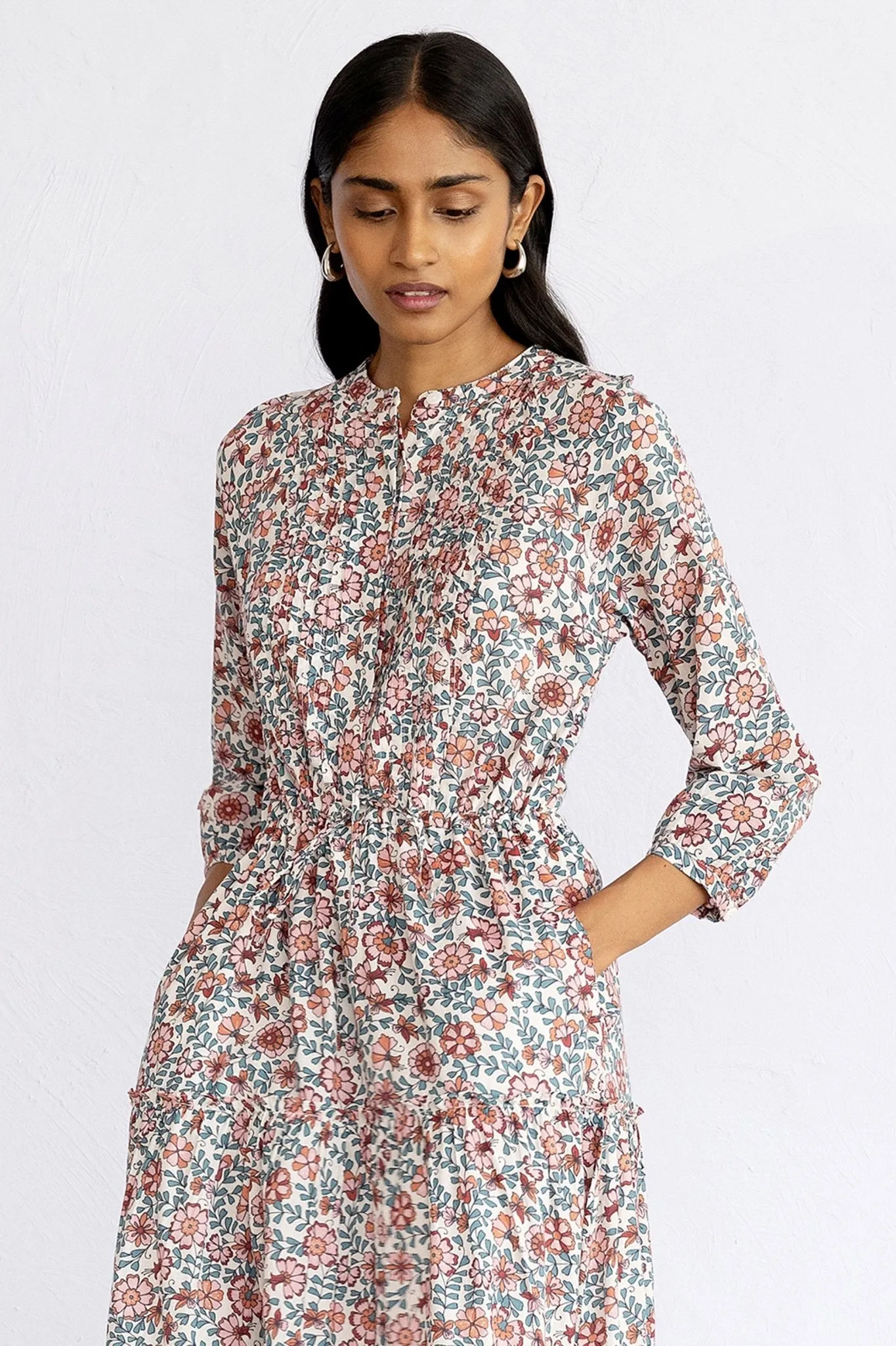 Bazaar Dress Java Vine Wine sold by Banjanan product image thumbnail 3