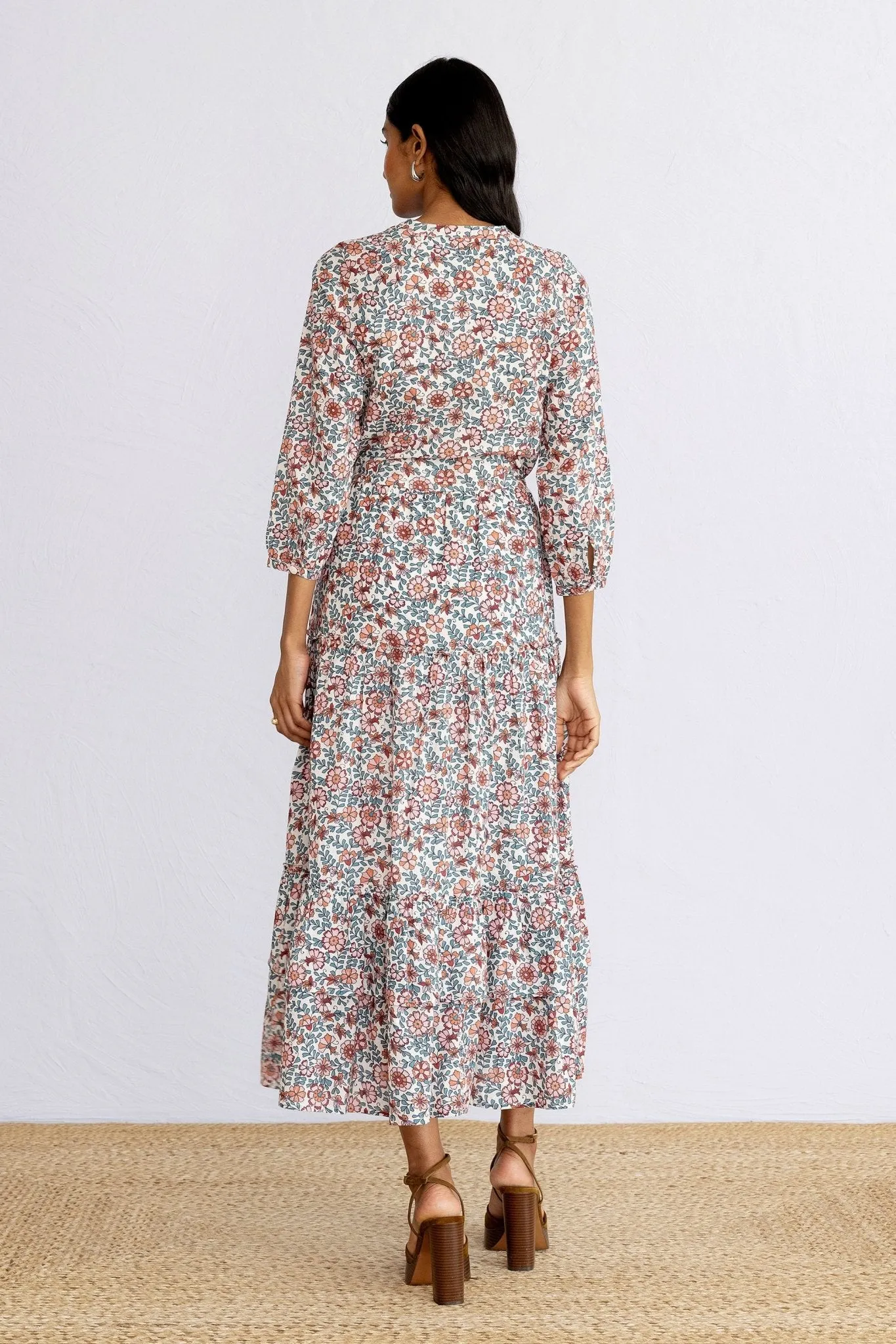 Bazaar Dress Java Vine Wine sold by Banjanan product image thumbnail 2