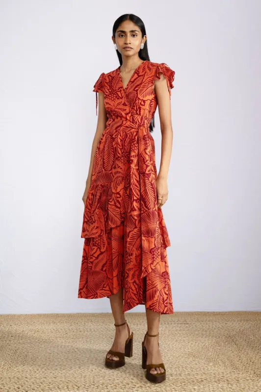 Mercy Dress Lombok Tobacco made by Banjanan