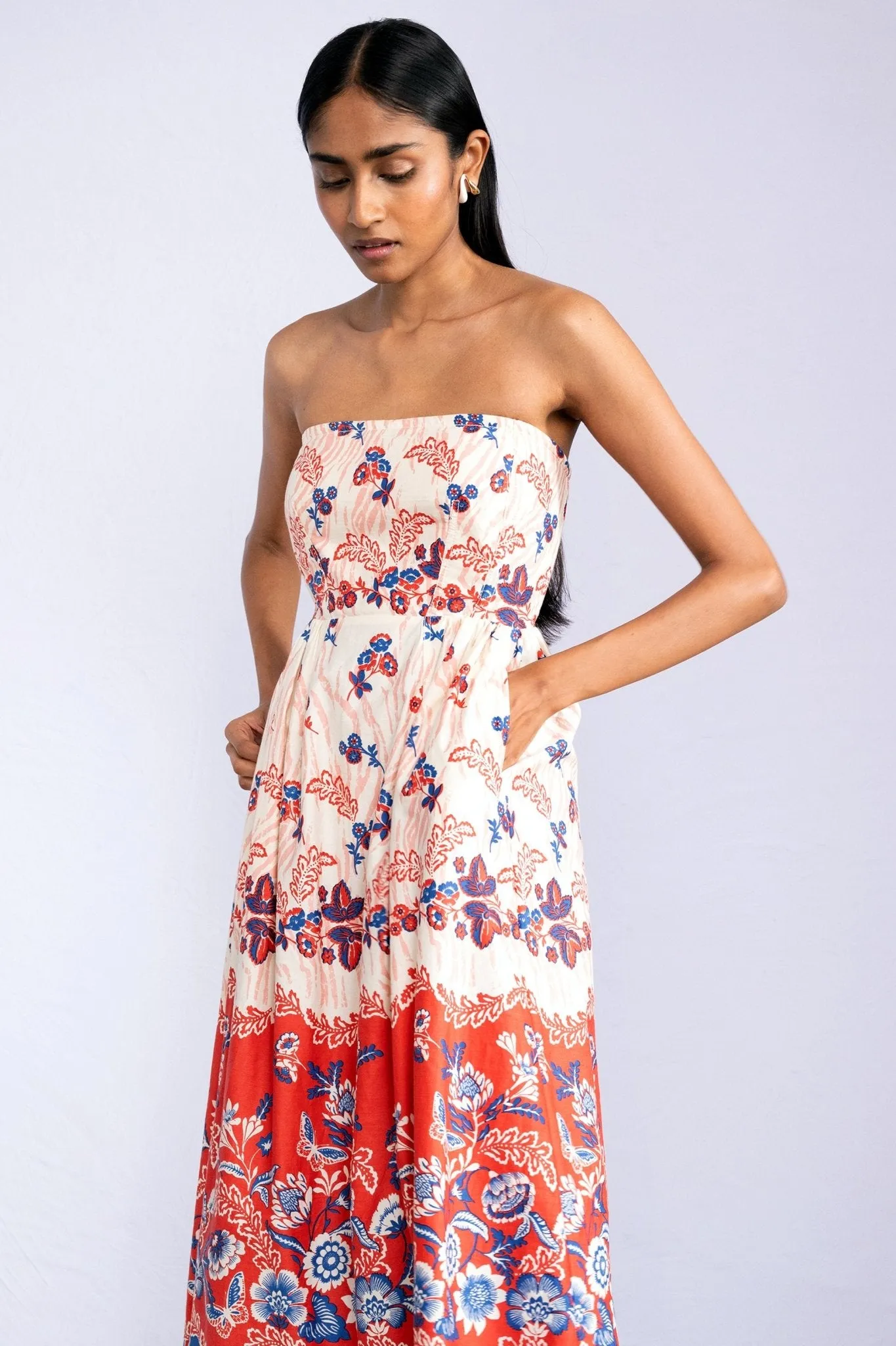 Simona Dress Wanderlust Paprika sold by Banjanan product image thumbnail 4