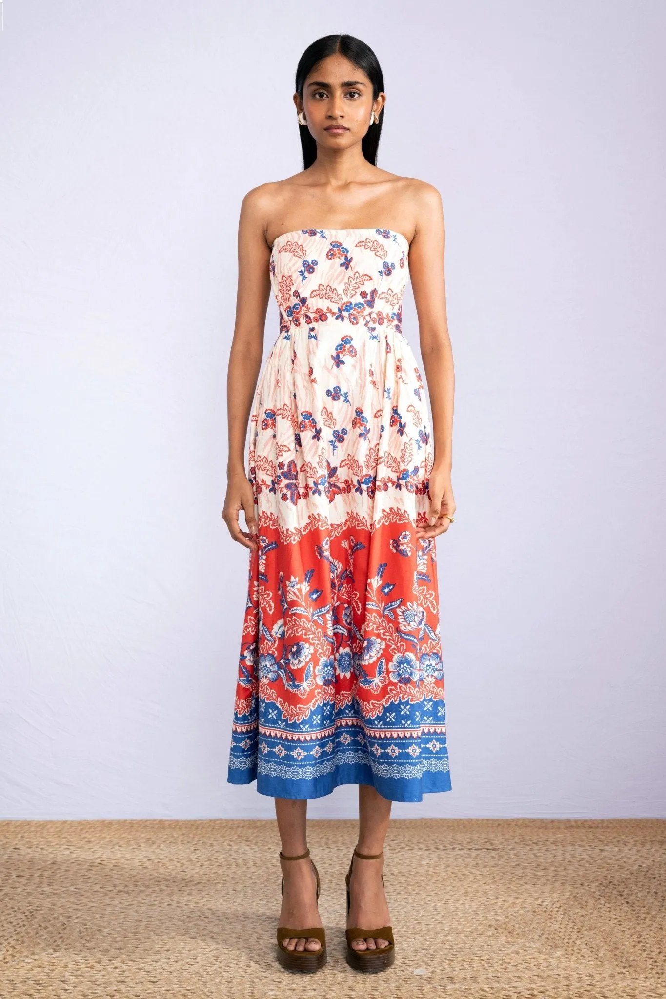 Simona Dress Wanderlust Paprika sold by Banjanan product image thumbnail 2