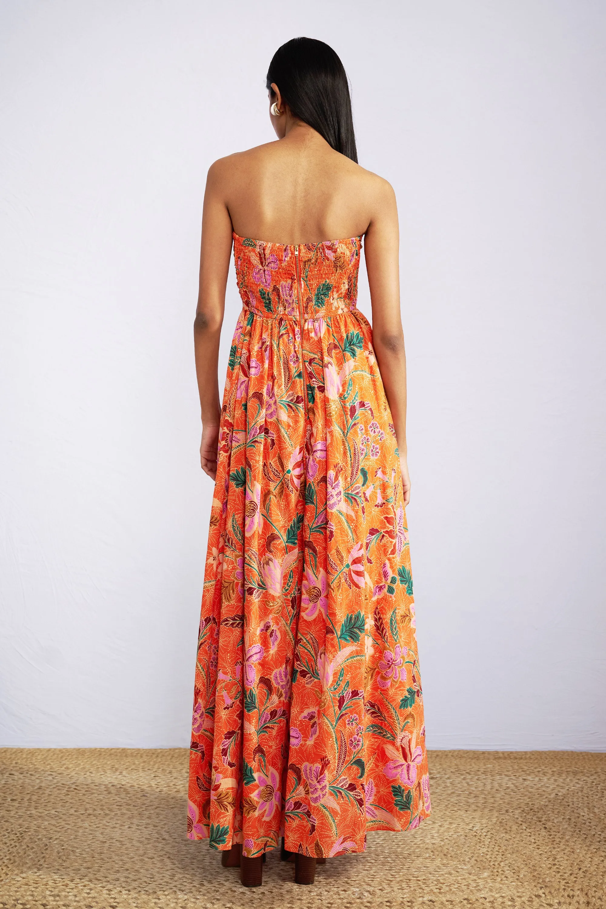 Madison Dress Bali Floral Sunset sold by Banjanan product image thumbnail 2