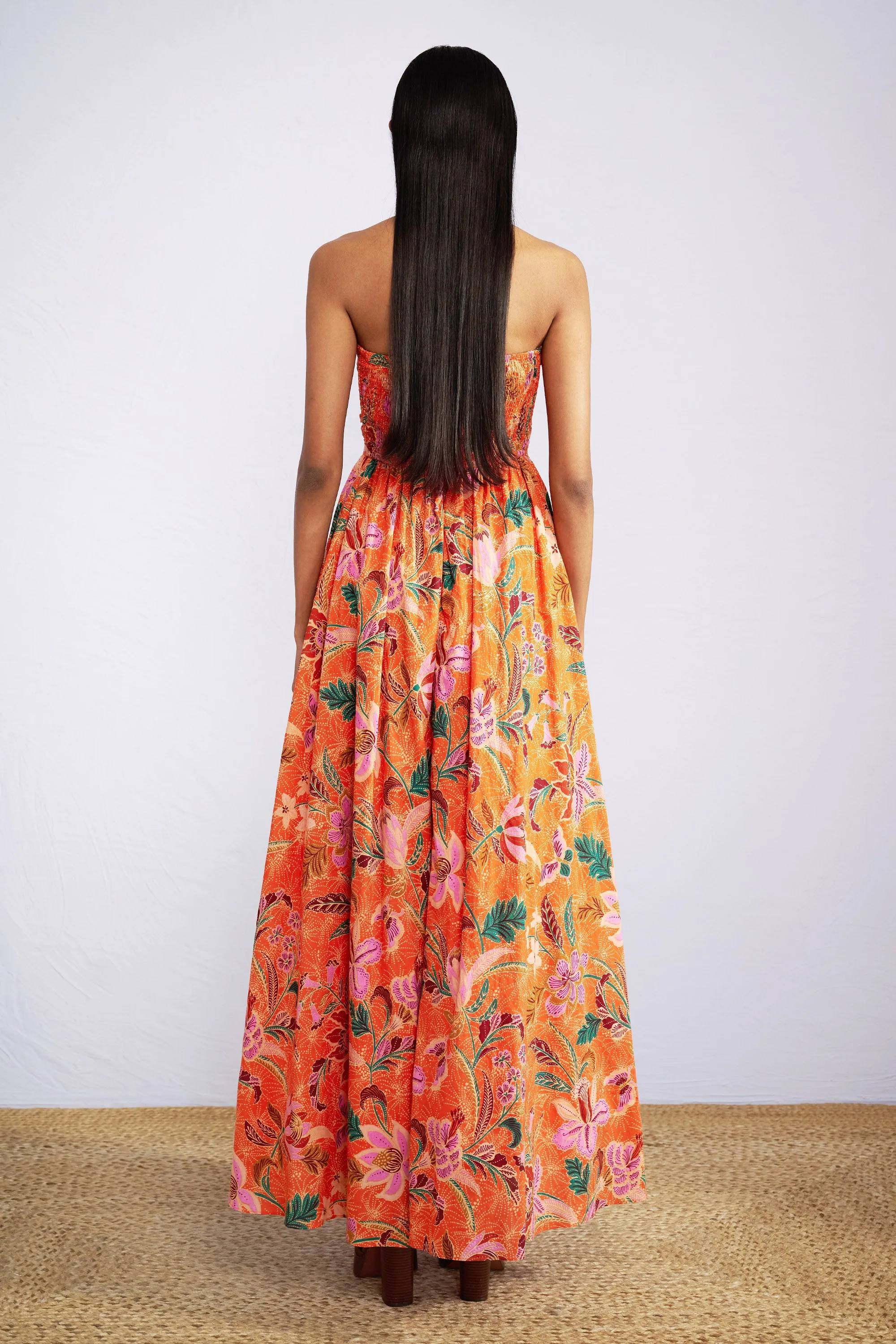 Madison Dress Bali Floral Sunset sold by Banjanan product image thumbnail 3