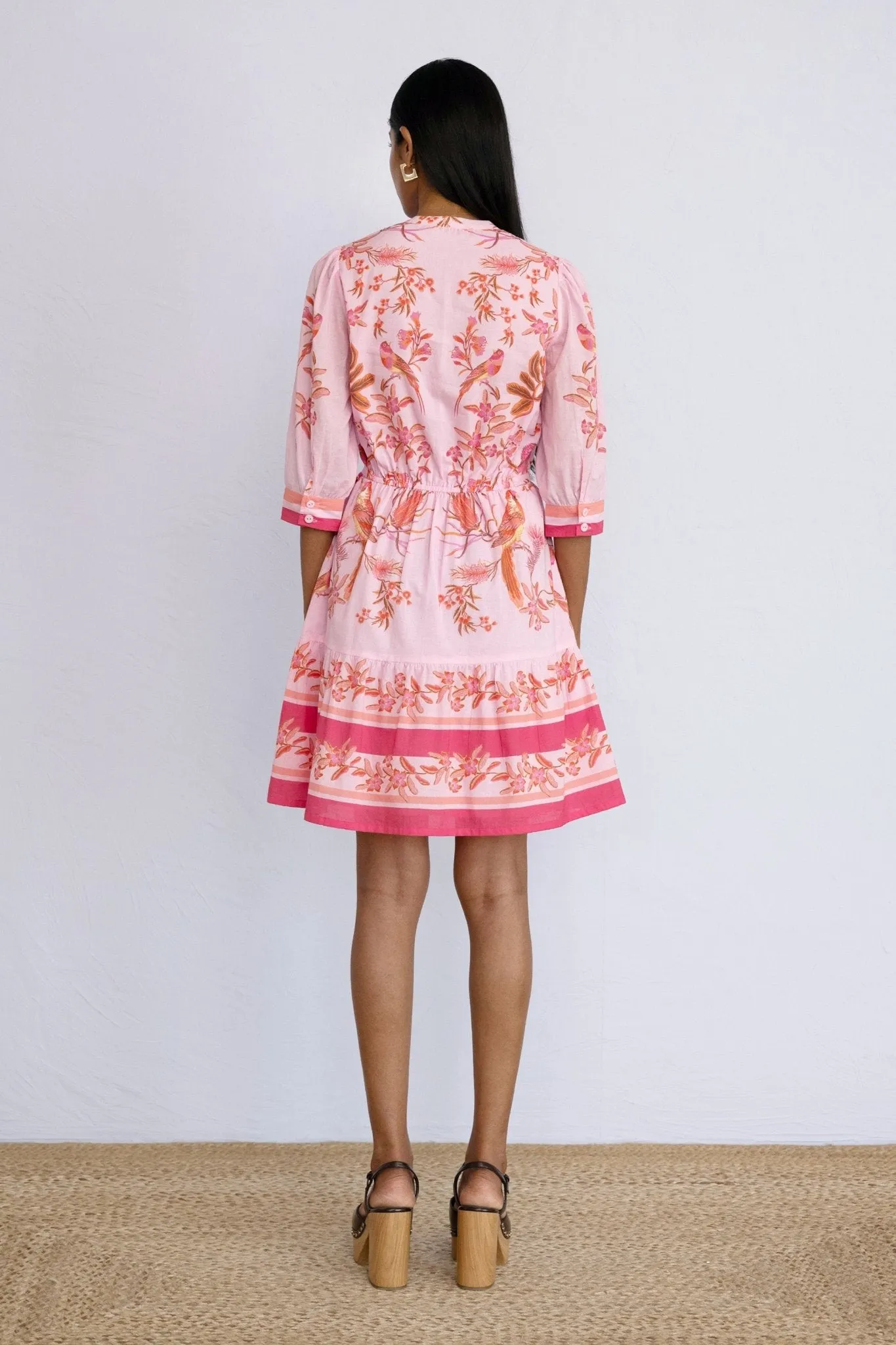 Gizela Dress Botany Bay Pink Mist sold by Banjanan product image thumbnail 5