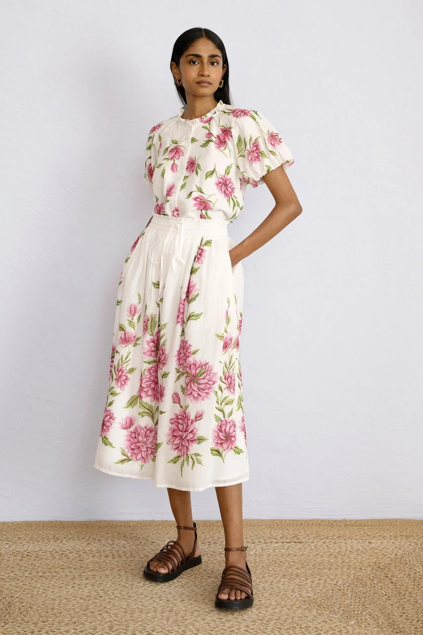 Camila Skirt Killara Border Syrath sold by Banjanan product image thumbnail 2