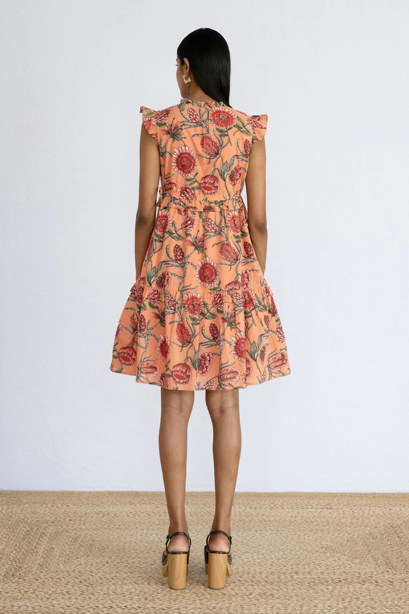 Chandra Dress Protea Crabapple sold by Banjanan product image thumbnail 3