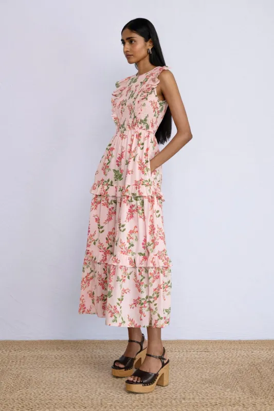 Iris Dress Wisteria Cabaret sold by Banjanan