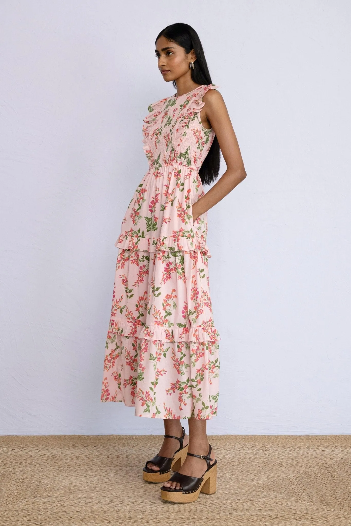 Iris Dress Wisteria Cabaret sold by Banjanan