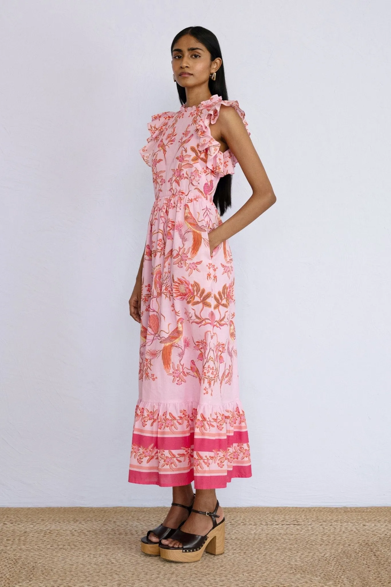 Hannah Dress Botany Bay Pink Mist sold by Banjanan product image thumbnail 2