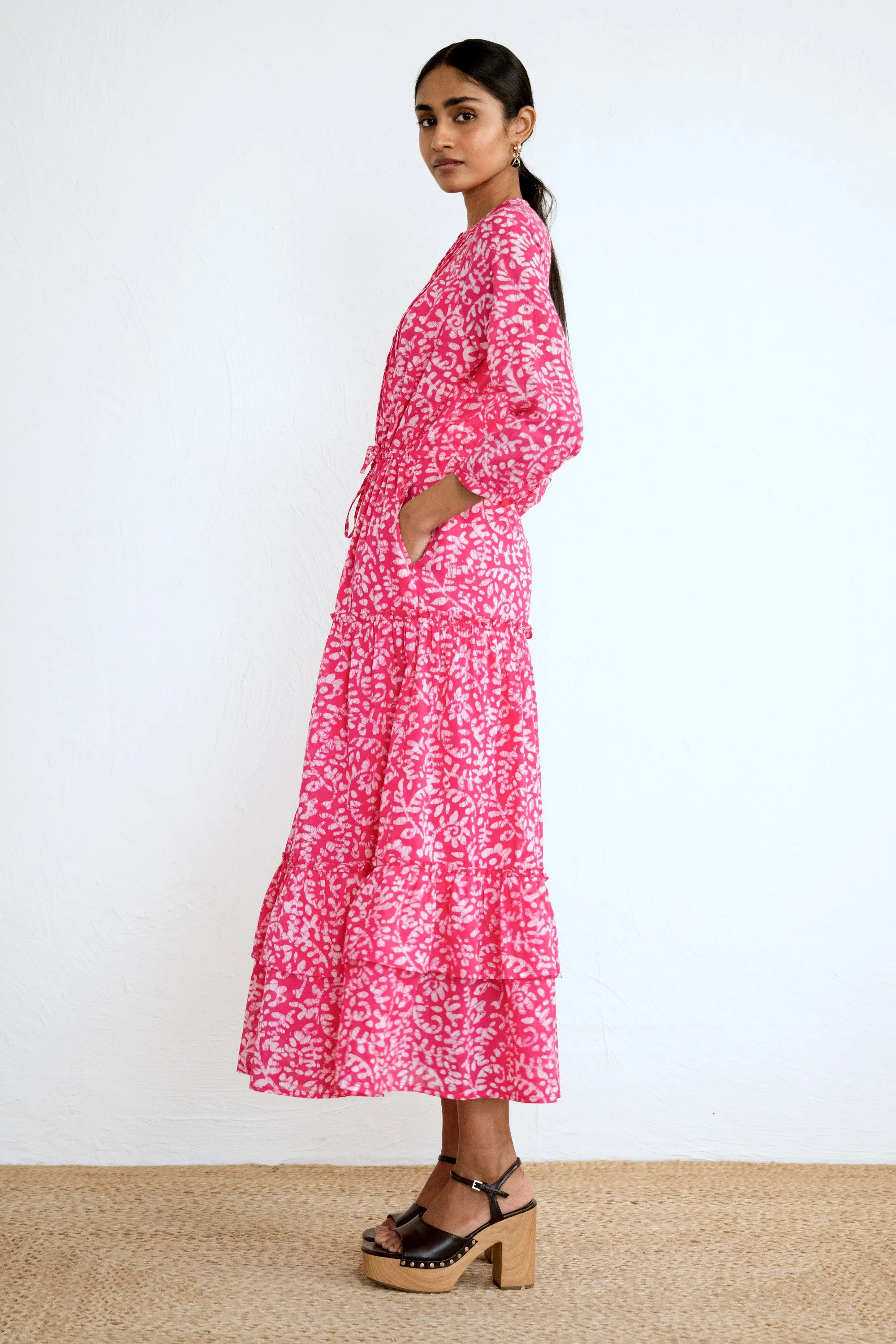 Bazaar Dress Bondi Batik Rose sold by Banjanan product image thumbnail 3