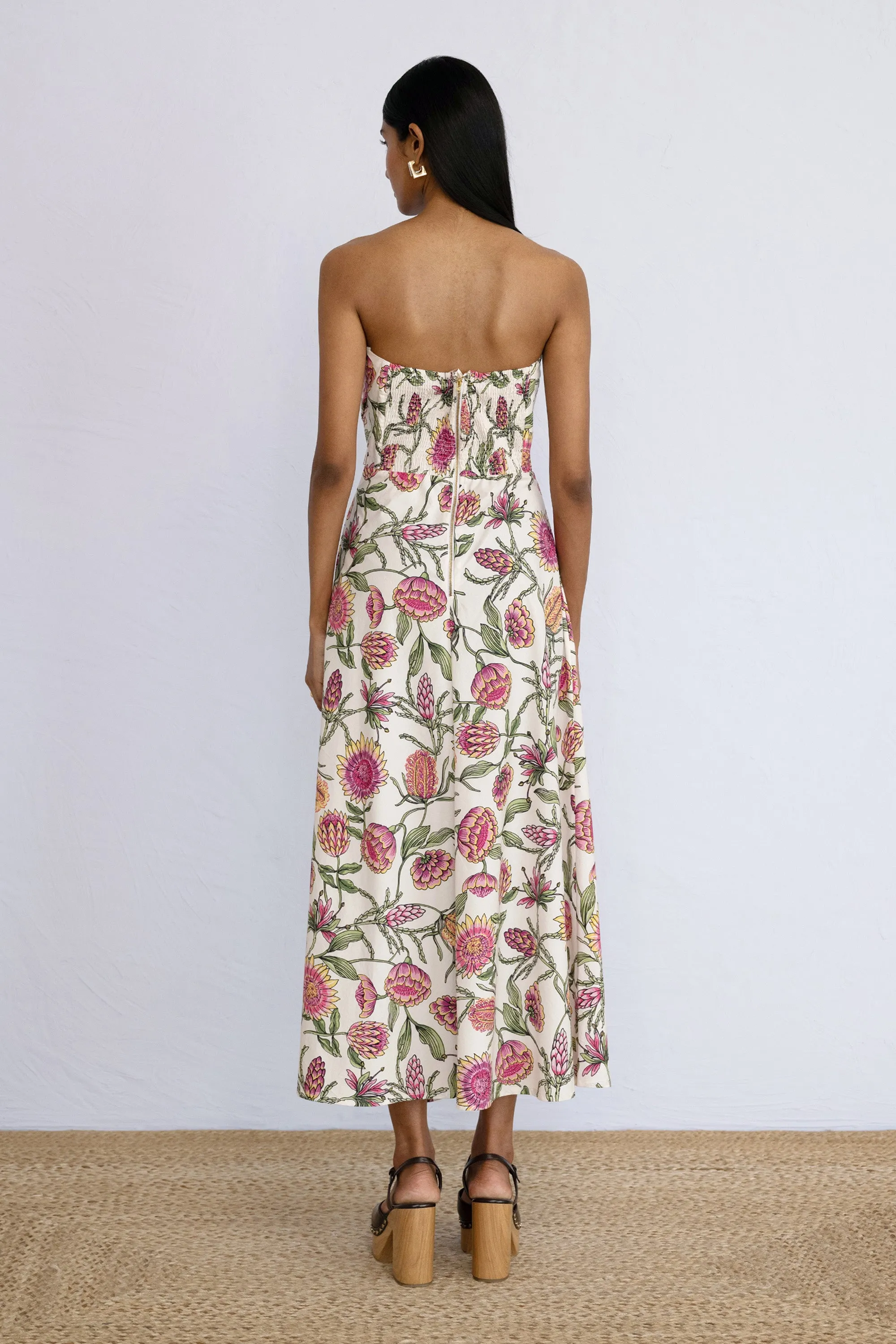 Delilah Dress Protea Cypress sold by Banjanan product image thumbnail 4