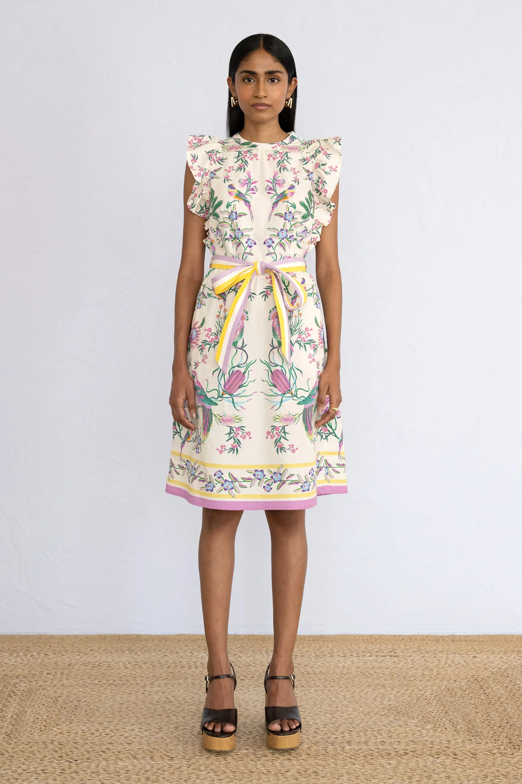 Bulbul Dress Botany Bay Afterglow sold by Banjanan