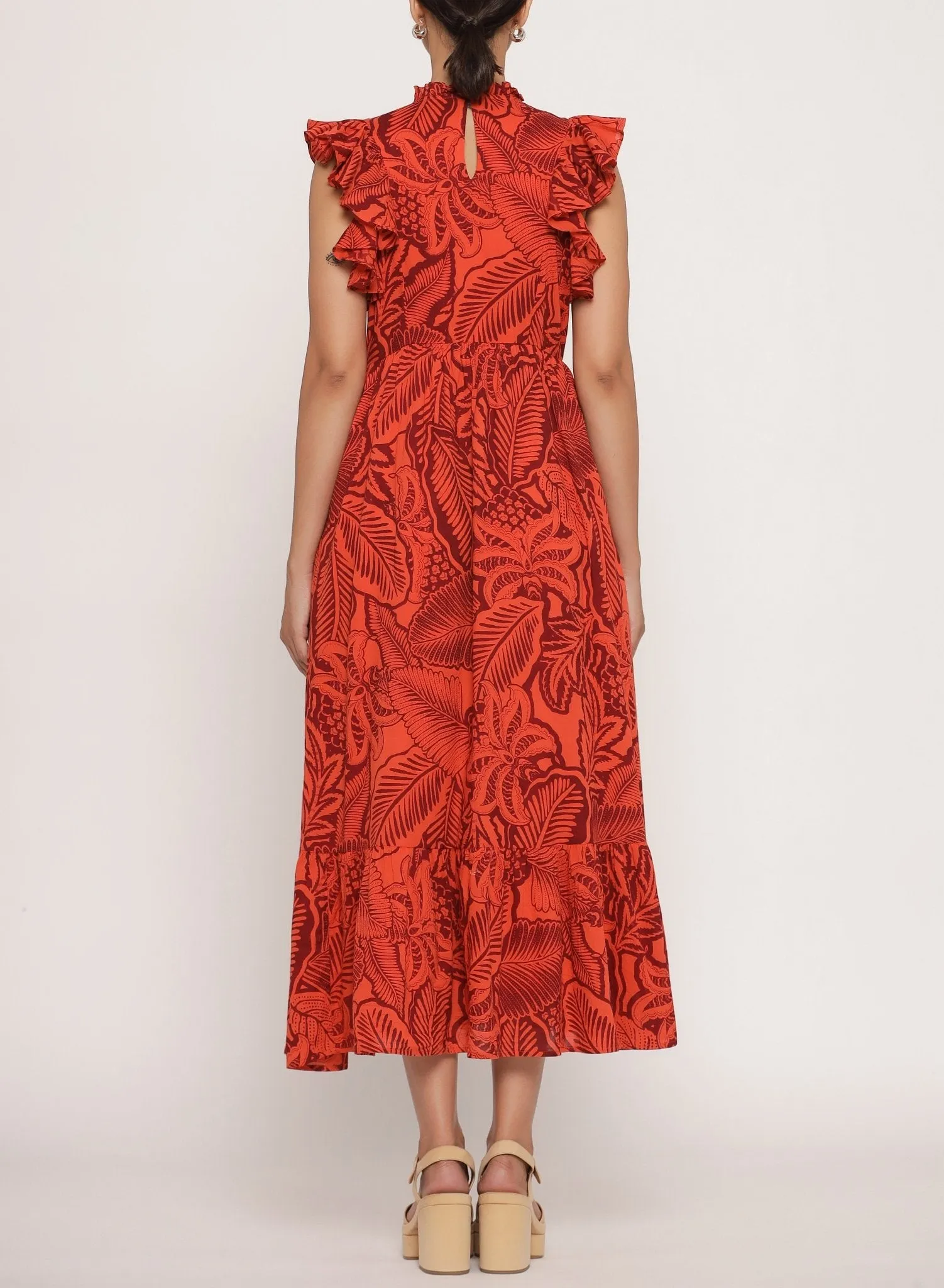 Hannah Dress Lombok Tobacco sold by Banjanan product image thumbnail 3