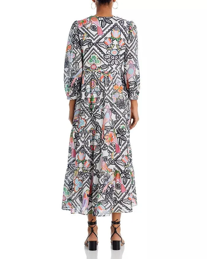 Castor Dress Folk Lace Black sold by Banjanan product image thumbnail 3