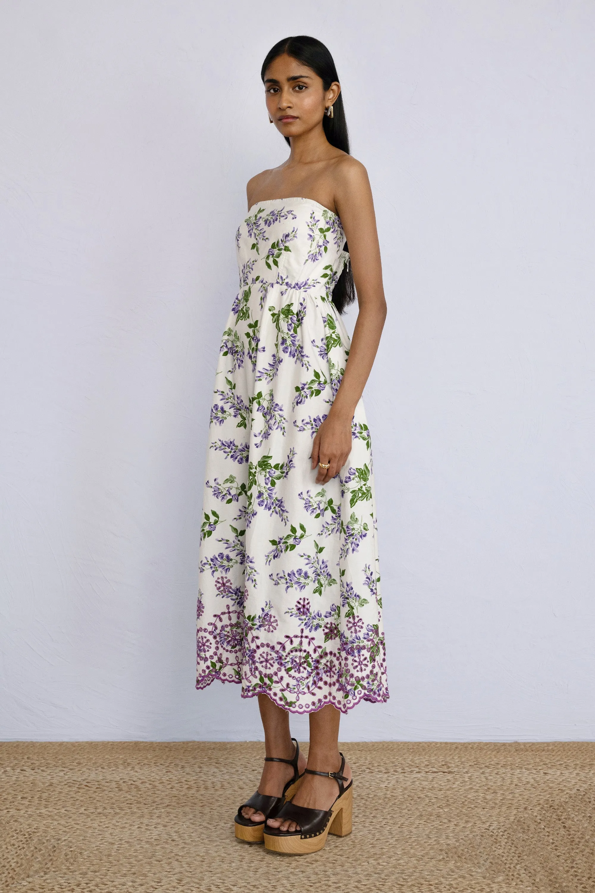 Simona Dress Wisteria Violet sold by Banjanan product image thumbnail 2