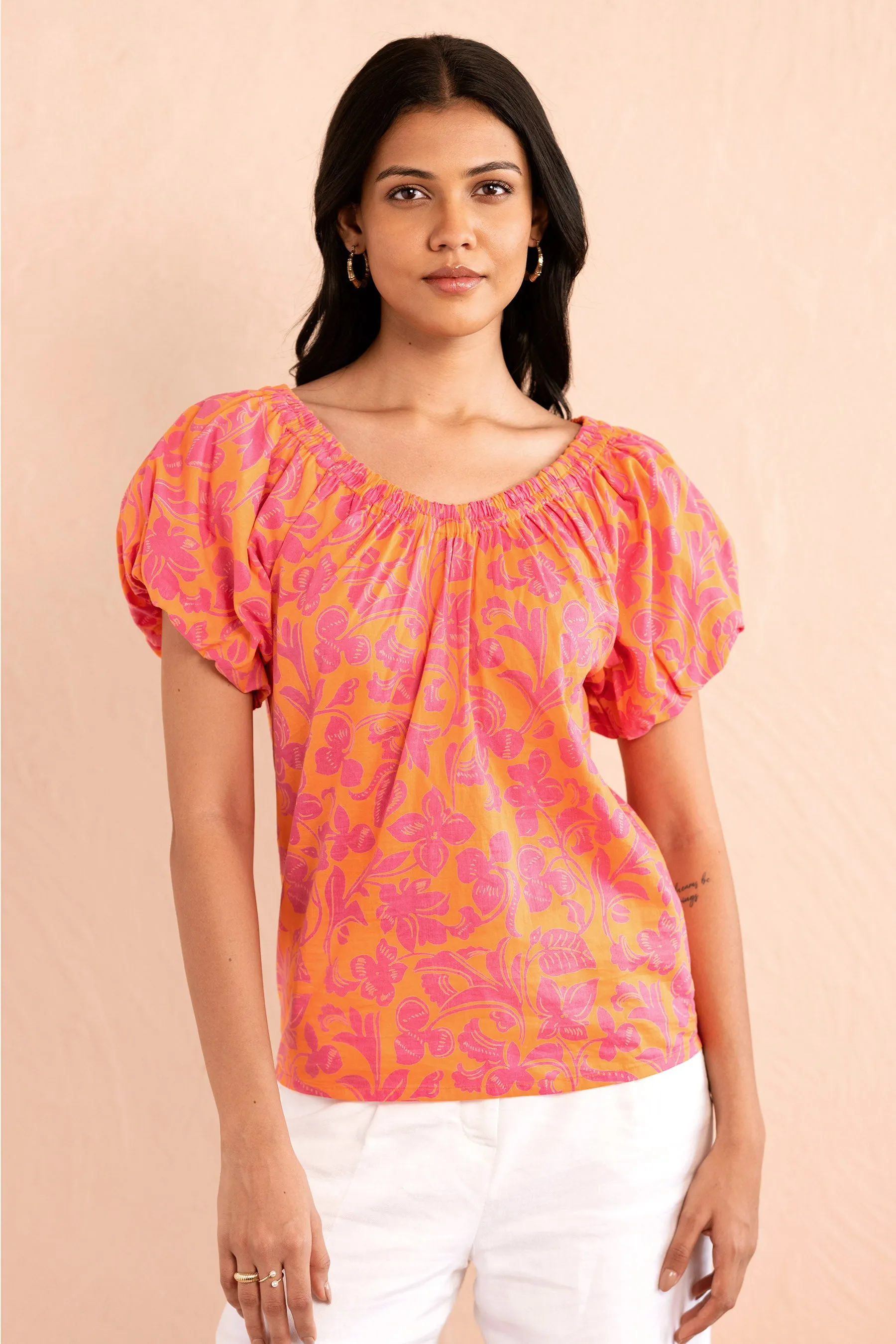 Louise Top Gaia Nectarine sold by Banjanan