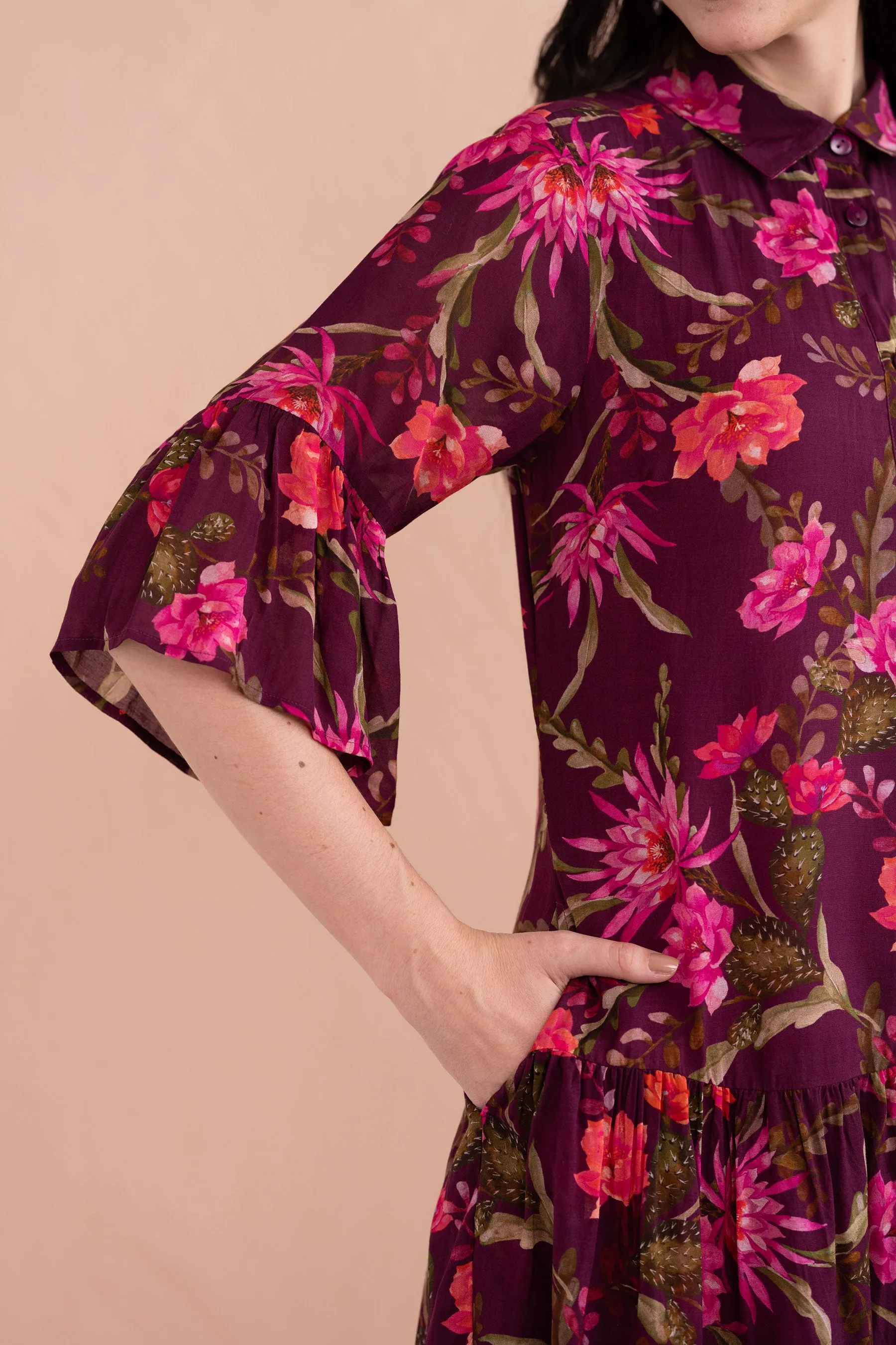 Hydra Mini Dress Desert Rose Dusk sold by Banjanan product image thumbnail 3