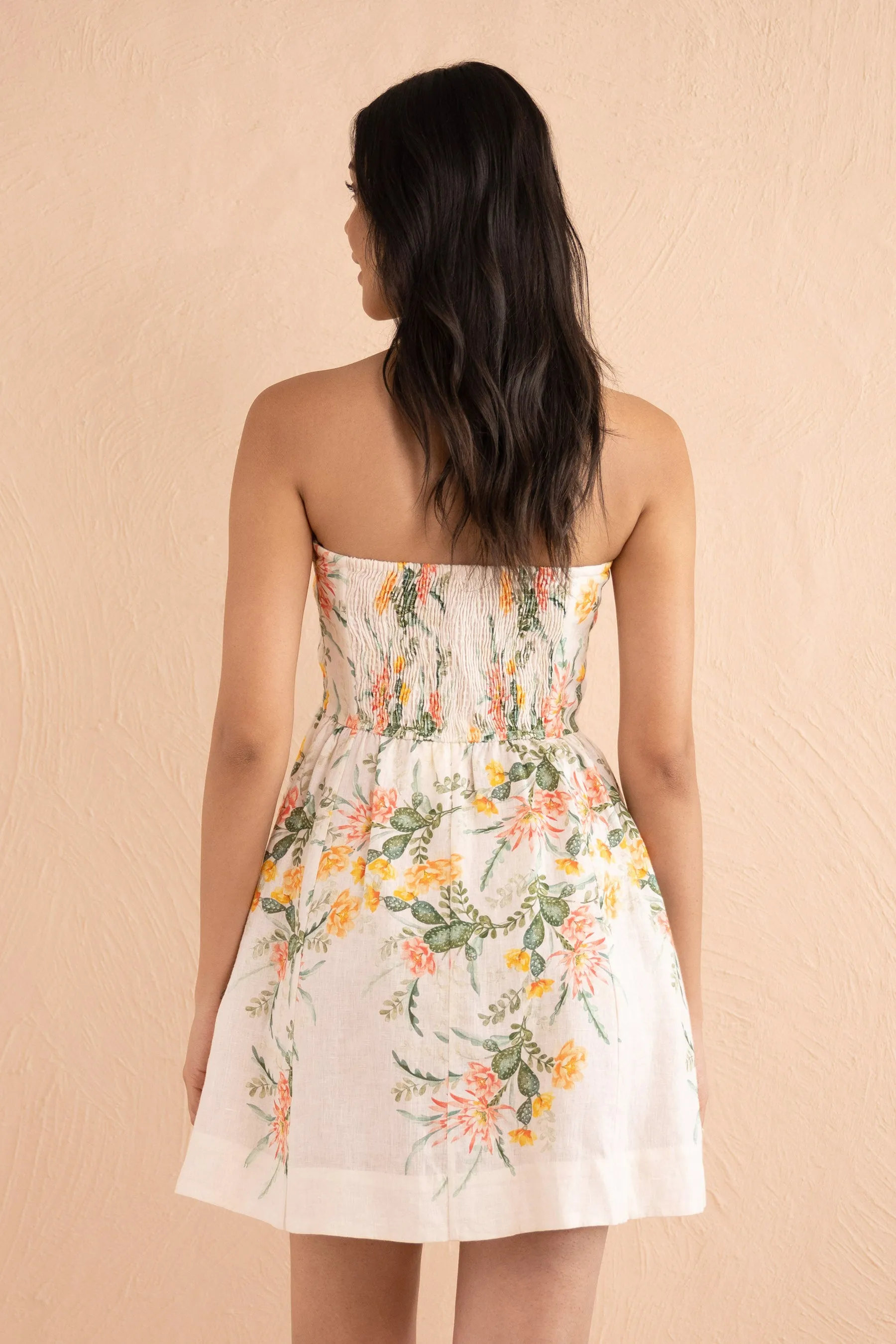 Simona Mini Dress Desert Rose Dawn sold by Banjanan product image thumbnail 3