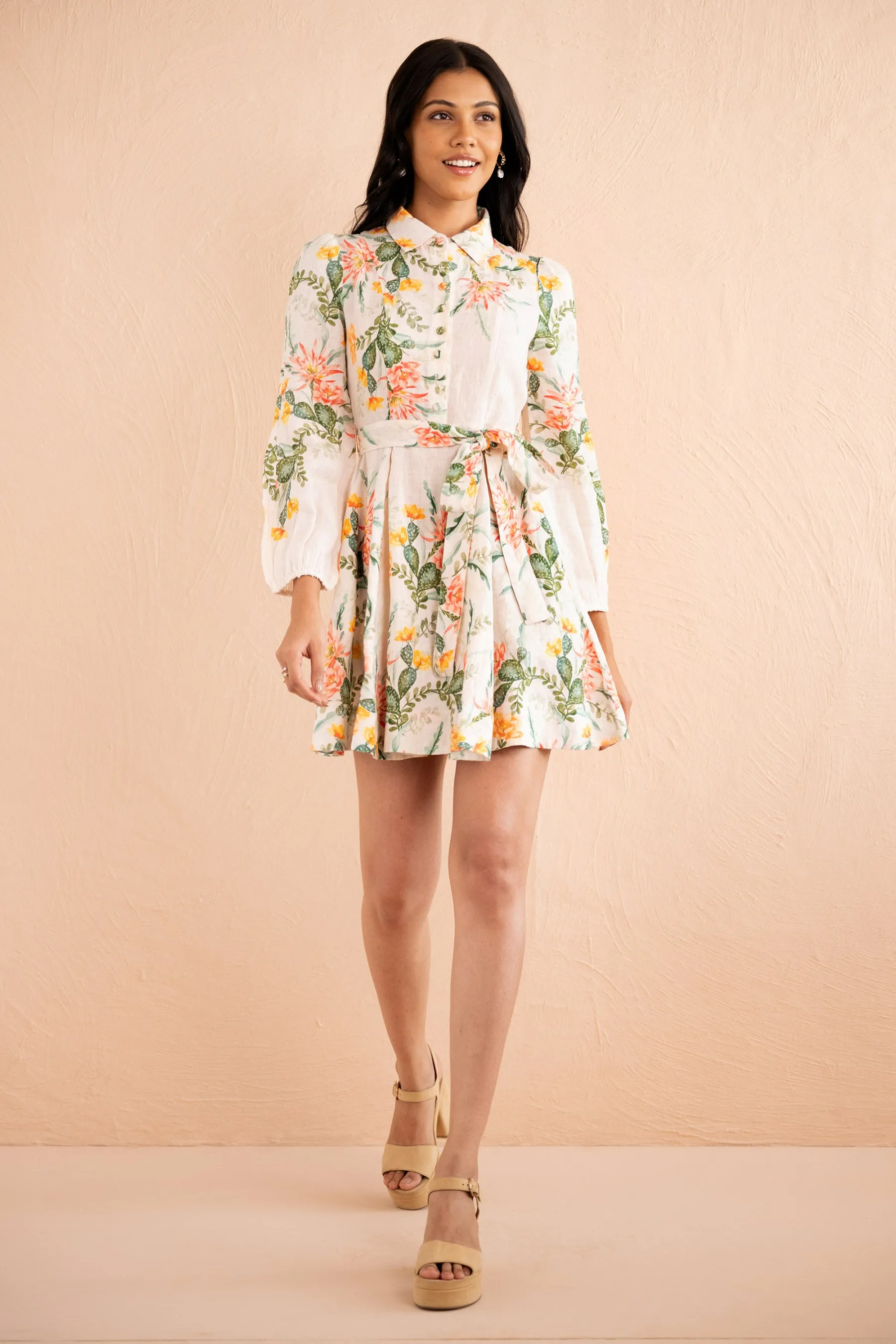 Rowena Dress Desert Rose Dawn sold by Banjanan product image thumbnail 4