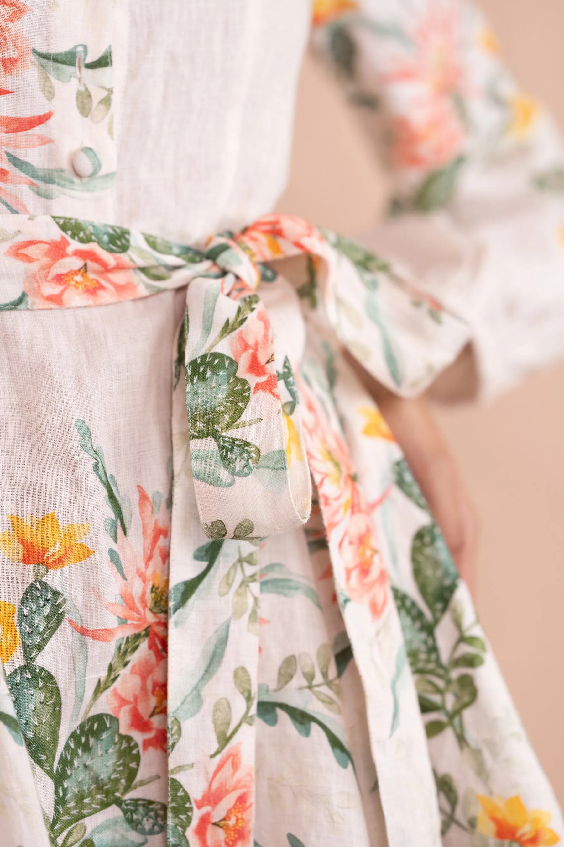 Rowena Dress Desert Rose Dawn sold by Banjanan product image thumbnail 3