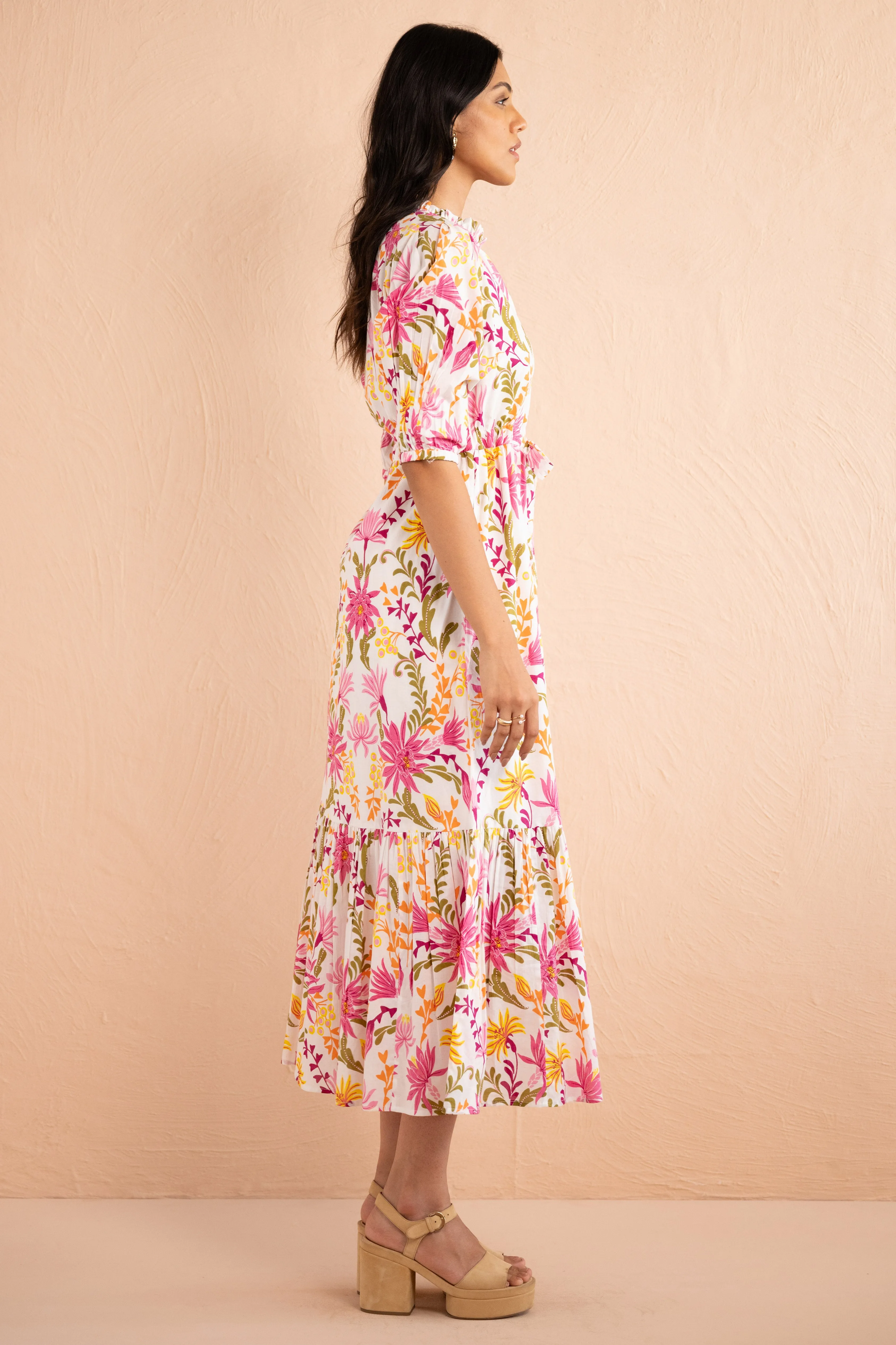 Betty Dress Hydra Garland Rose sold by Banjanan product image thumbnail 4