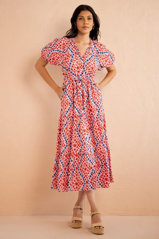 Poppy Dress Athena Heart Poppy sold by Banjanan
