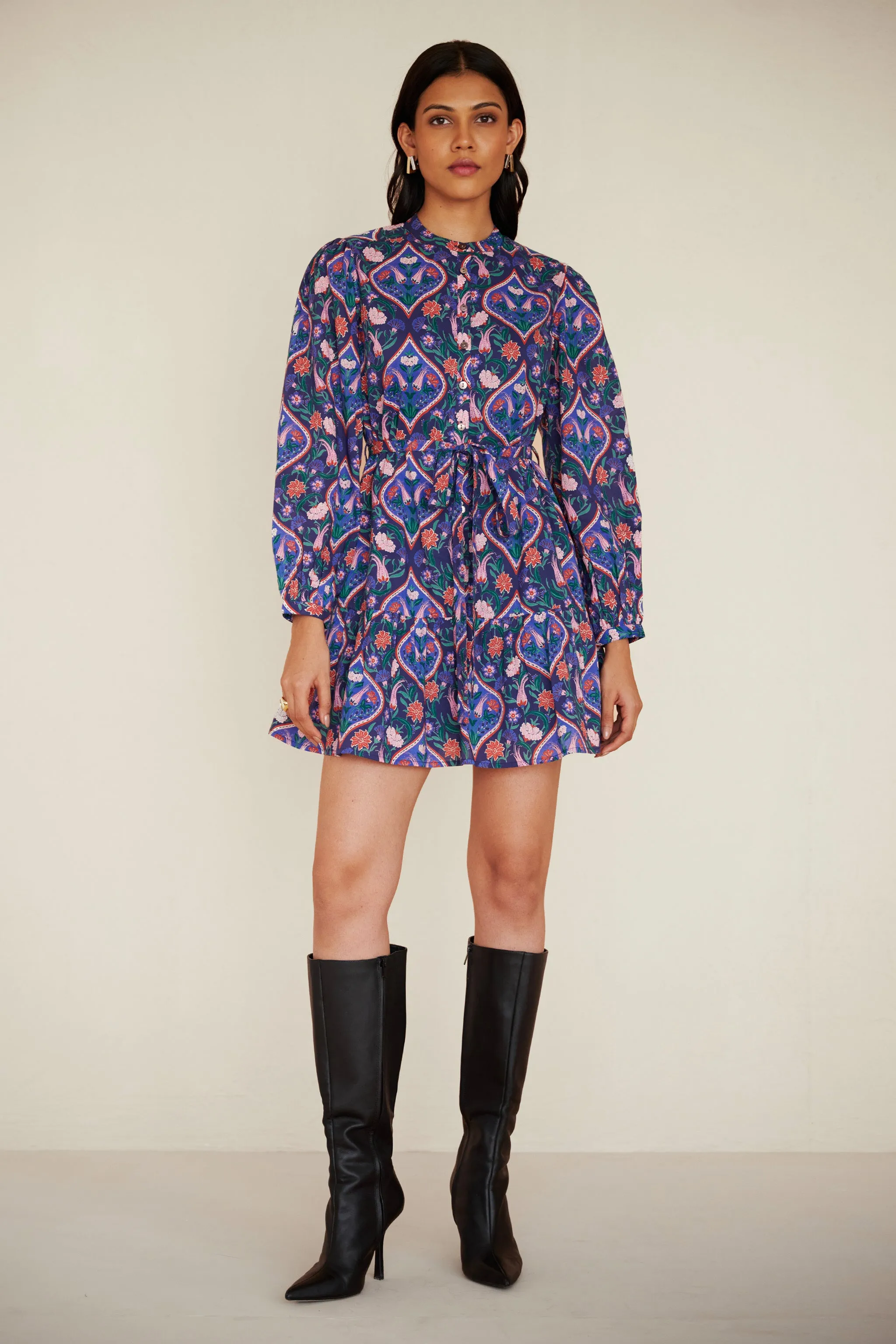 Roma Dress Persian Tile Lapis sold by Banjanan product image thumbnail 3