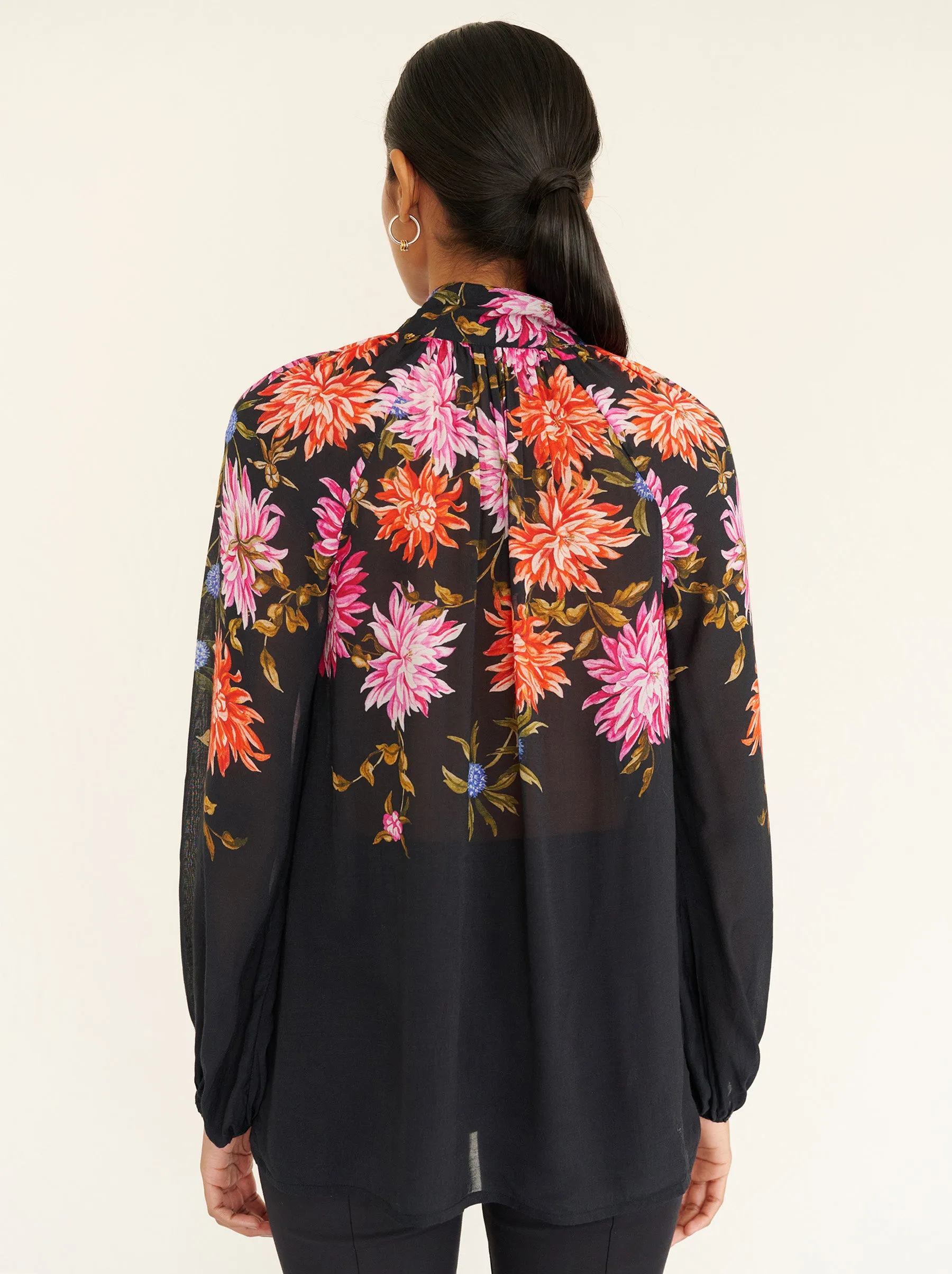 Tara Shirt Dahlia Jet sold by Banjanan product image thumbnail 2
