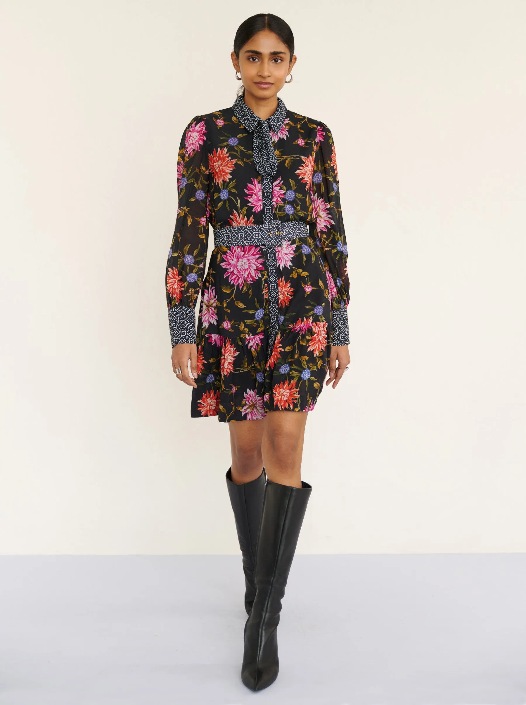 Kay Dress Dahlia Jet sold by Banjanan product image thumbnail 5