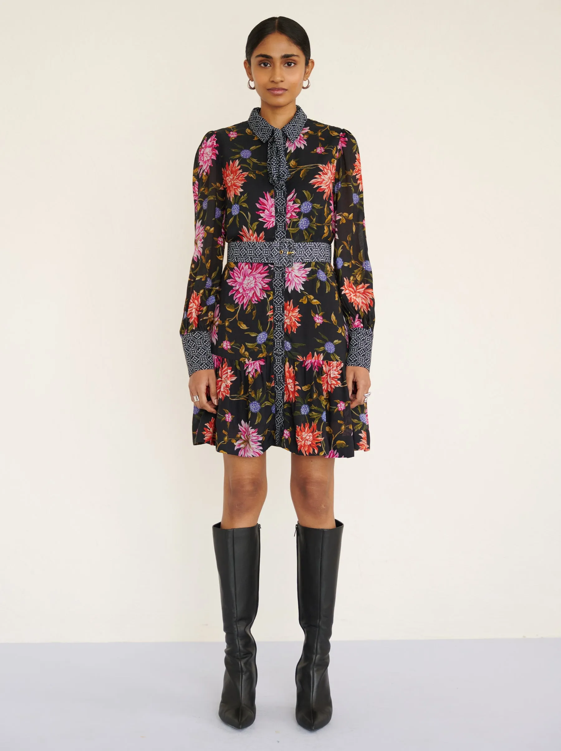 Kay Dress Dahlia Jet sold by Banjanan product image thumbnail 4